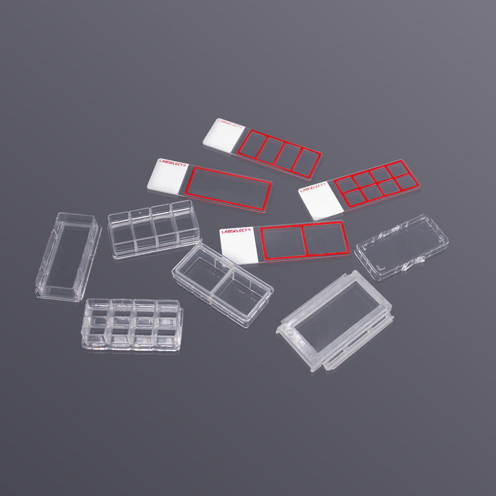 Cell culture chamber slides mixed tc treated 