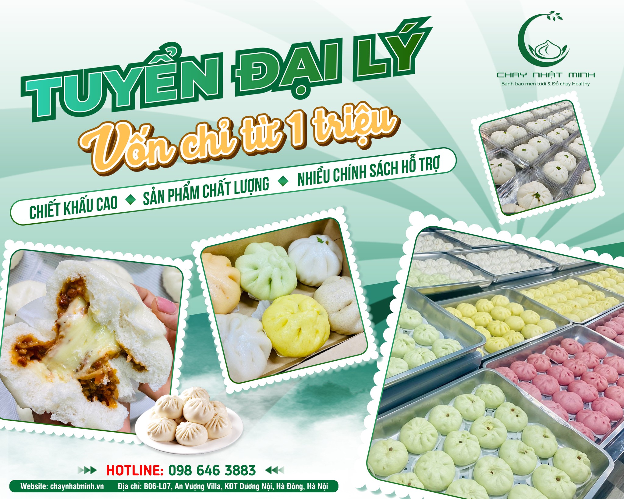 TUYỂN ĐẠI LÝ - VỐN CHỈ TỪ 1 TRIỆU