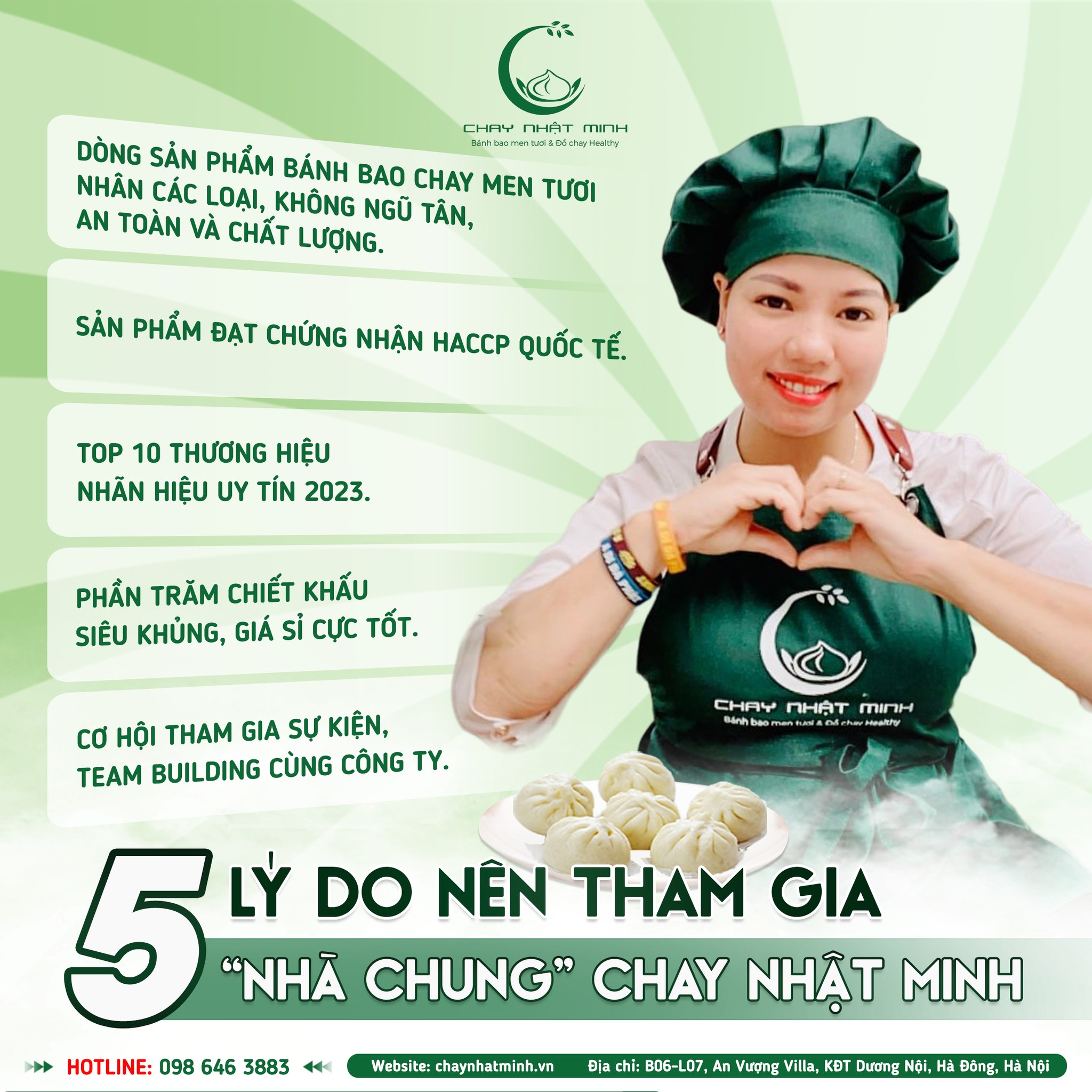 5 LÝ DO NÊN THAM GIA “NHÀ CHUNG” CHAY NHẬT MINH