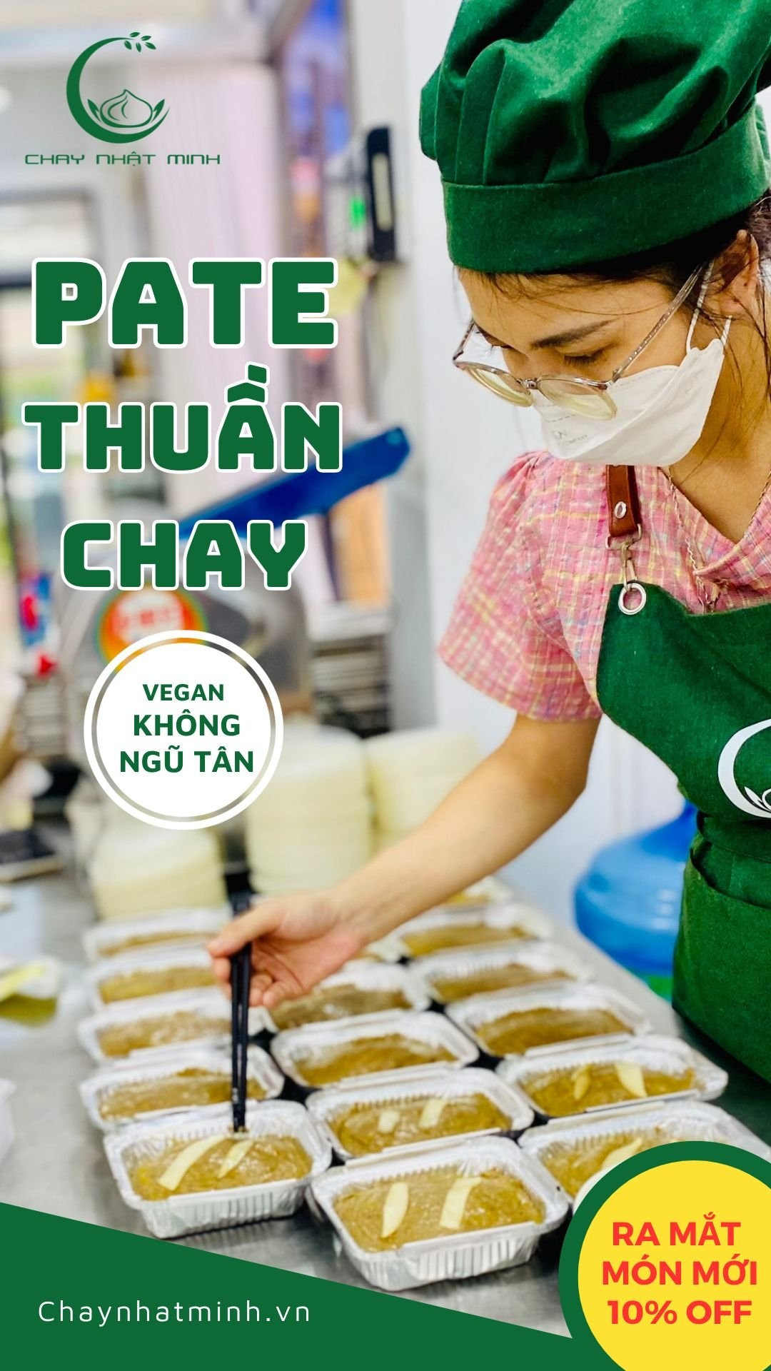 RA MẮT PATE THUẦN CHAY - KHÔNG NGŨ TÂN