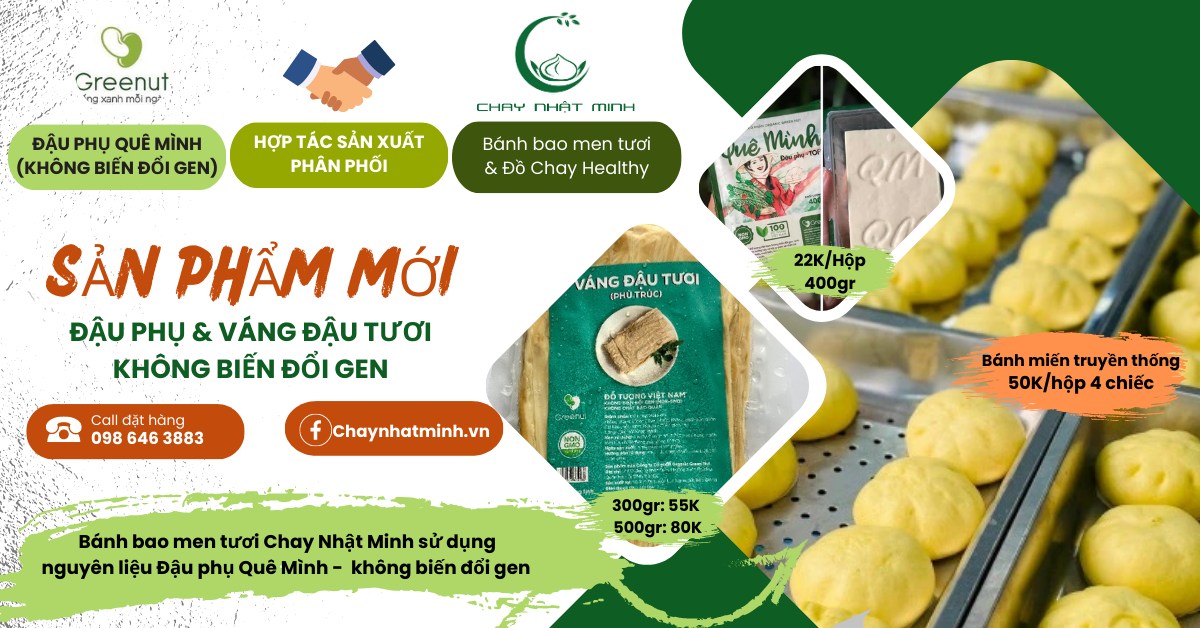 HỢP TÁC SẢN XUẤT - PHÂN PHỐI: ĐẬU PHỤ KHÔNG BIẾN ĐỔI GEN