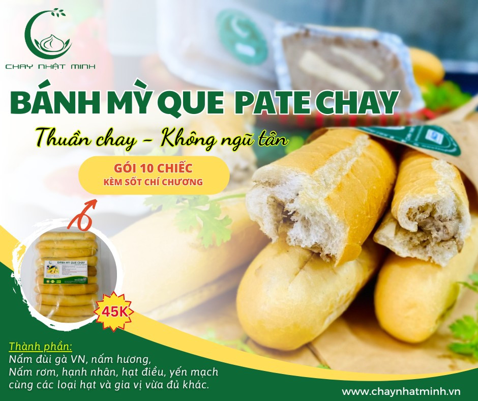Bánh mì Pate chay