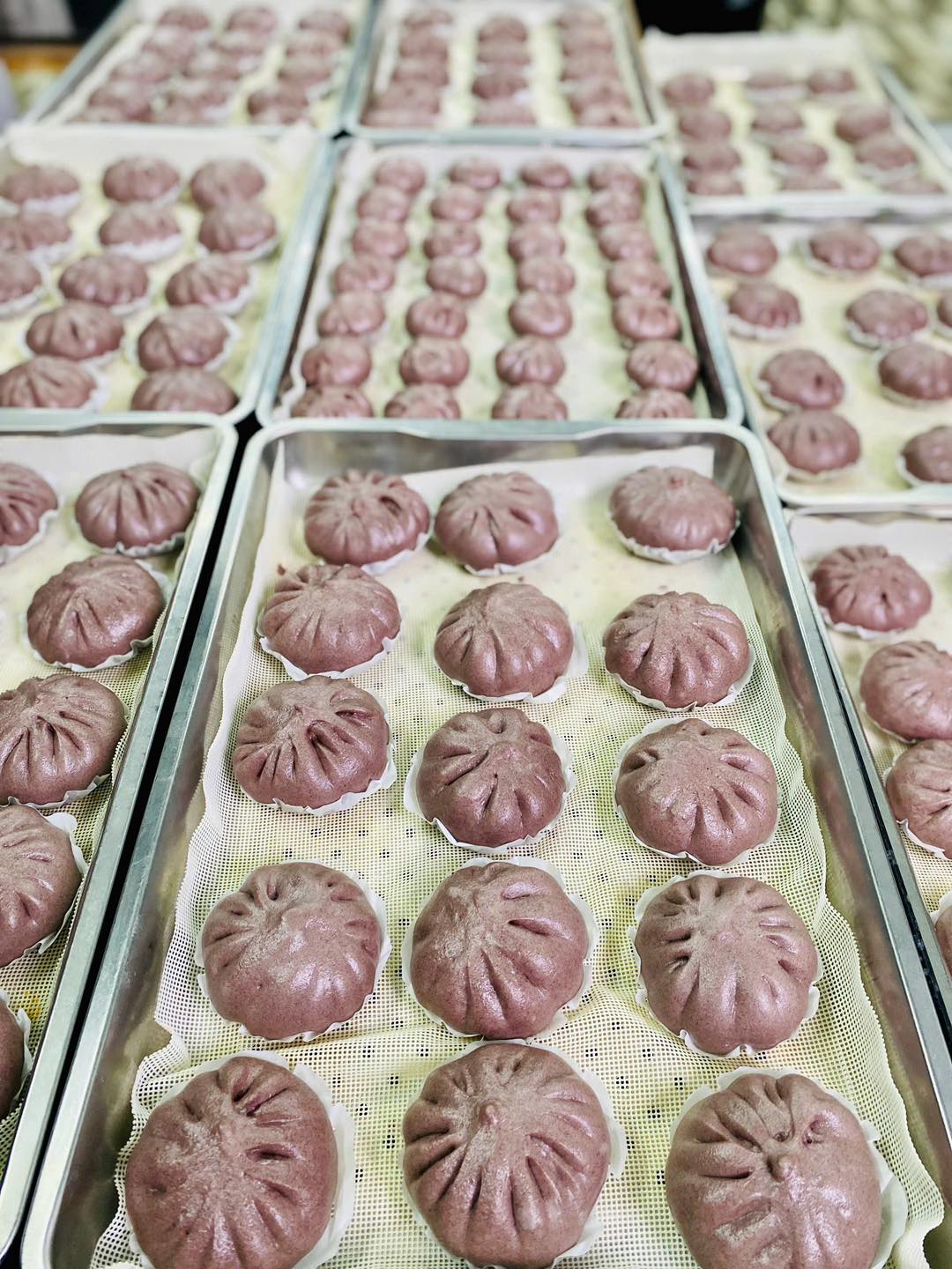 Bánh to Nhân mix hạt - vỏ gạo lứt tím