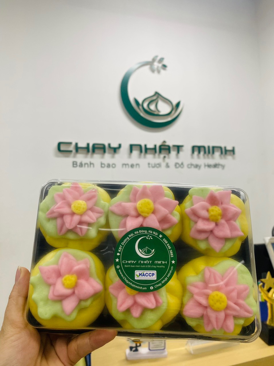 Bánh bao hoa sen - vị ngọt