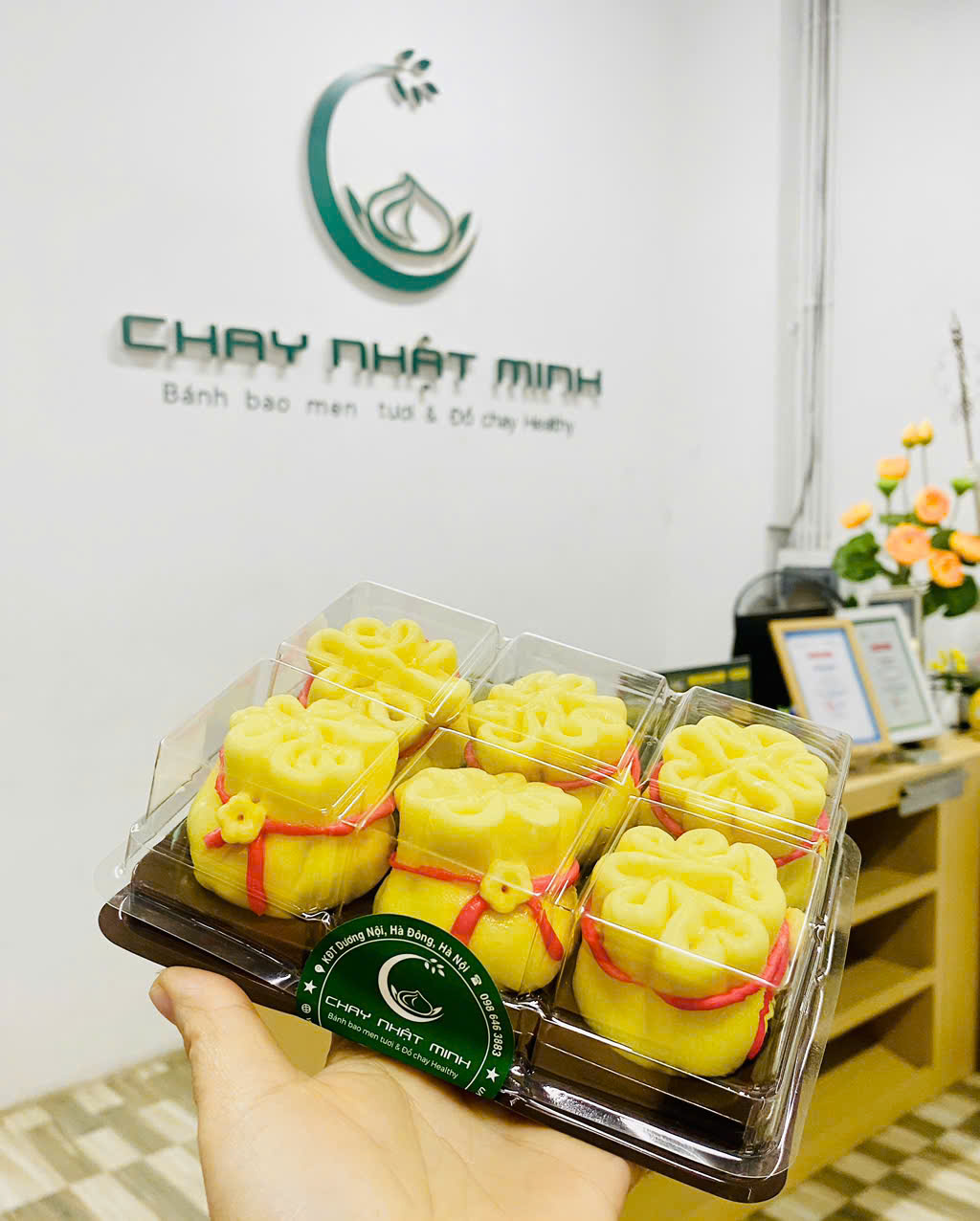 Bánh bao túi tiền hộp 6 chiếc