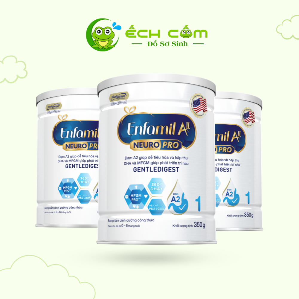 EM1350M - SPDDCT ENFAMIL AII NEUROPRO 1 INFANT FORMULA DÀNH CHO TRẺ TỪ 0-6 THÁNG 350G