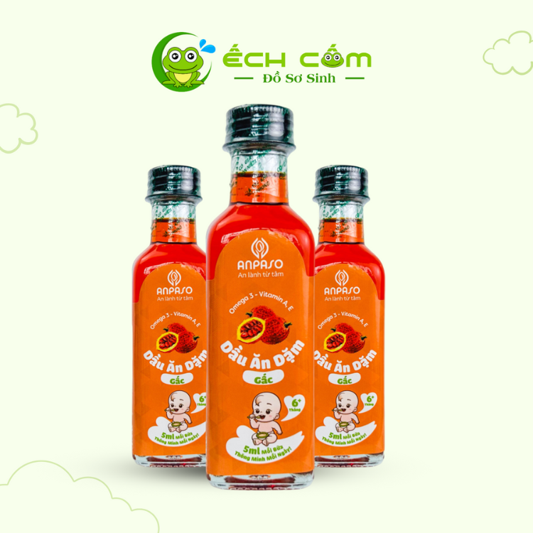Dầu ăn dặm Gấc Anpaso 100ml