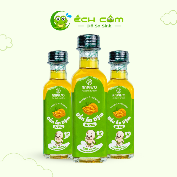 Dầu ăn dặm óc chó Anpaso 100ml