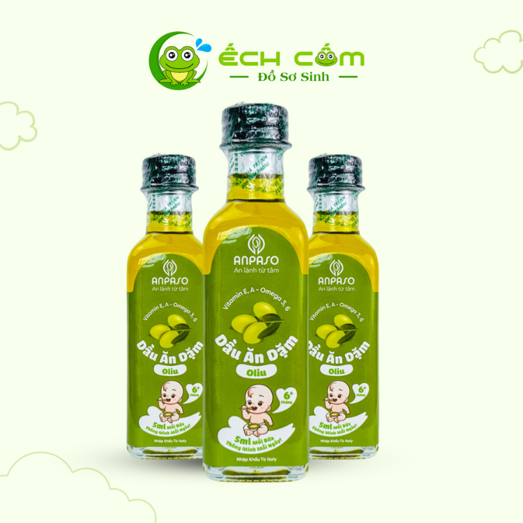 Dầu ăn dặm Oliu Anpaso 100ml