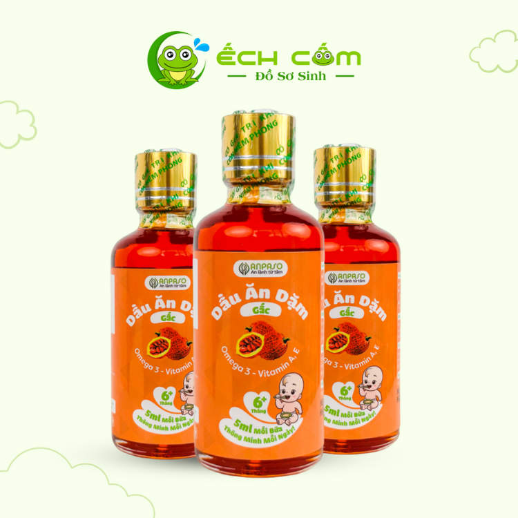 Dầu Ăn Dặm Gấc   Anpaso 50ml