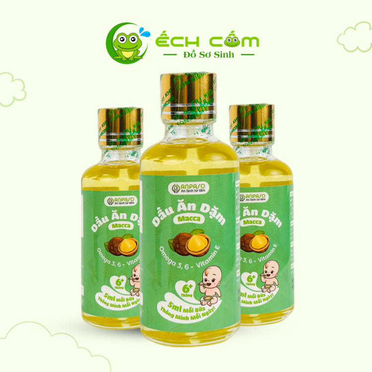 Dầu Ăn Dặm Macca  Anpaso 50ml