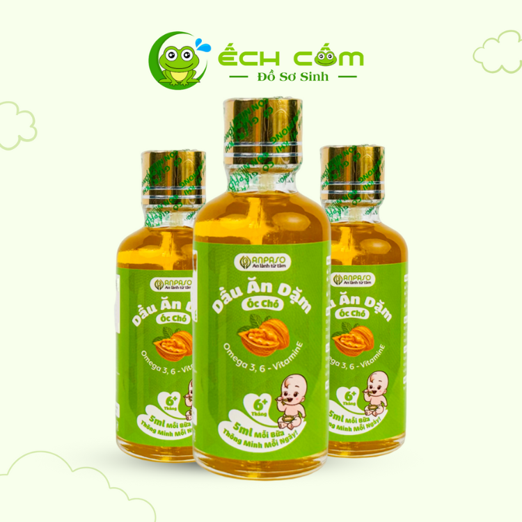 Dầu Ăn Dặm Óc Chó Anpaso 50ml