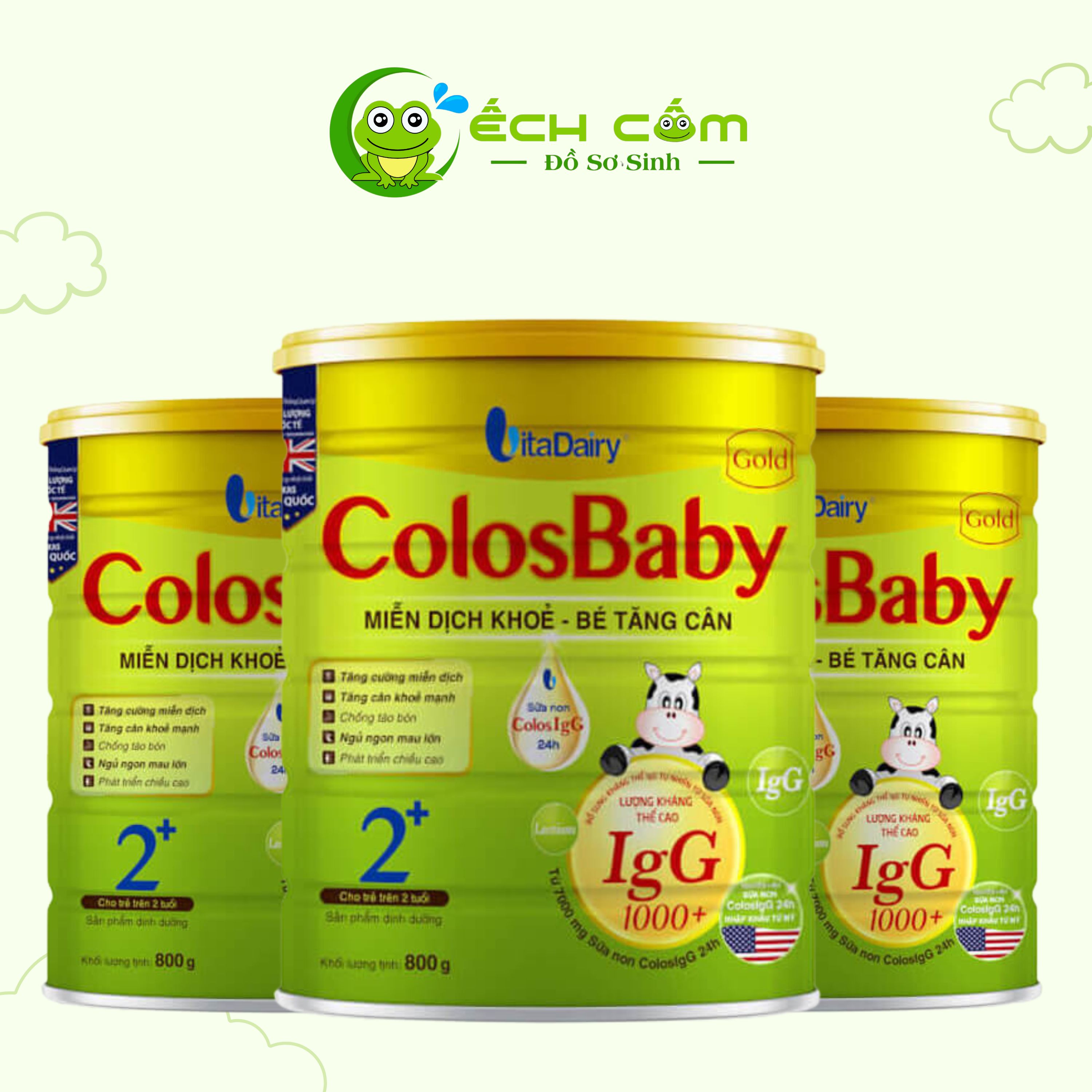 Colosbaby Gold 2+ 800g - S
