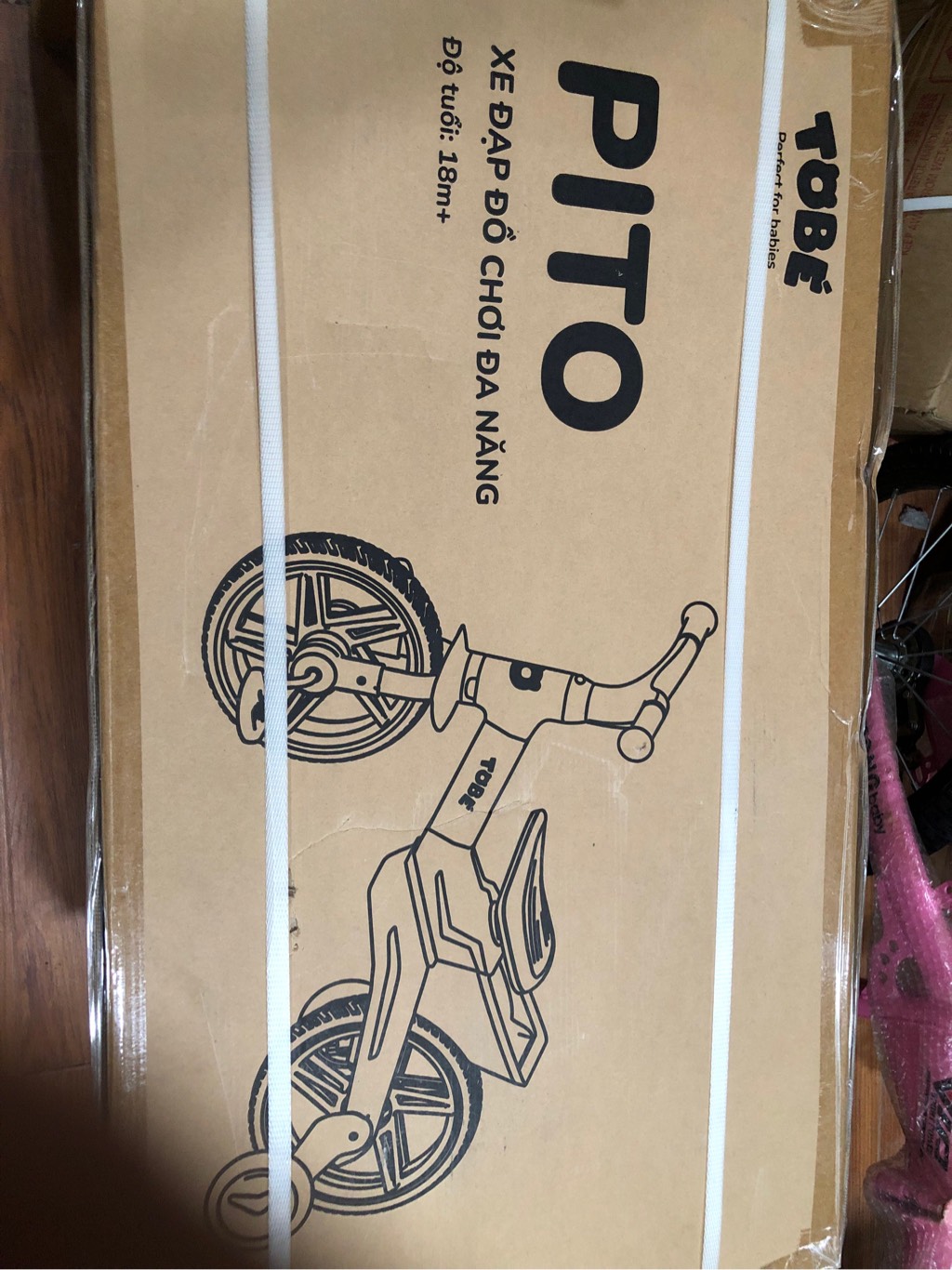 Xe Đạp Đồ Chơi Đa Năng TOBE  PITO