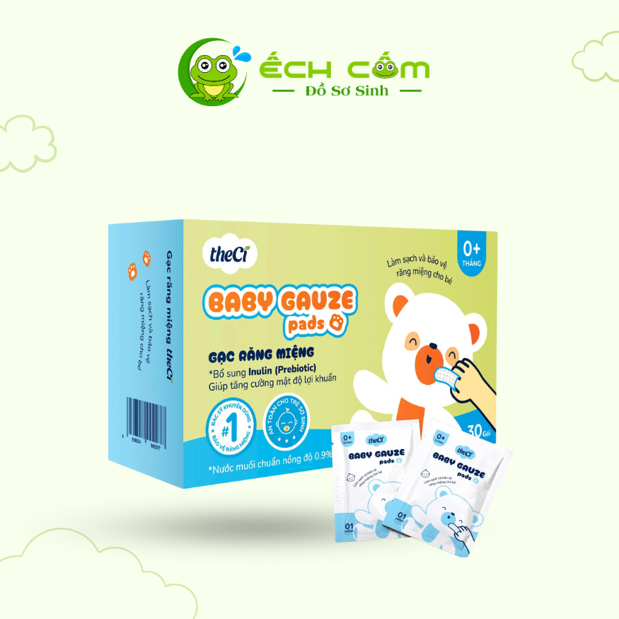 Gạc răng miệng TheCi Baby Gauze padsv