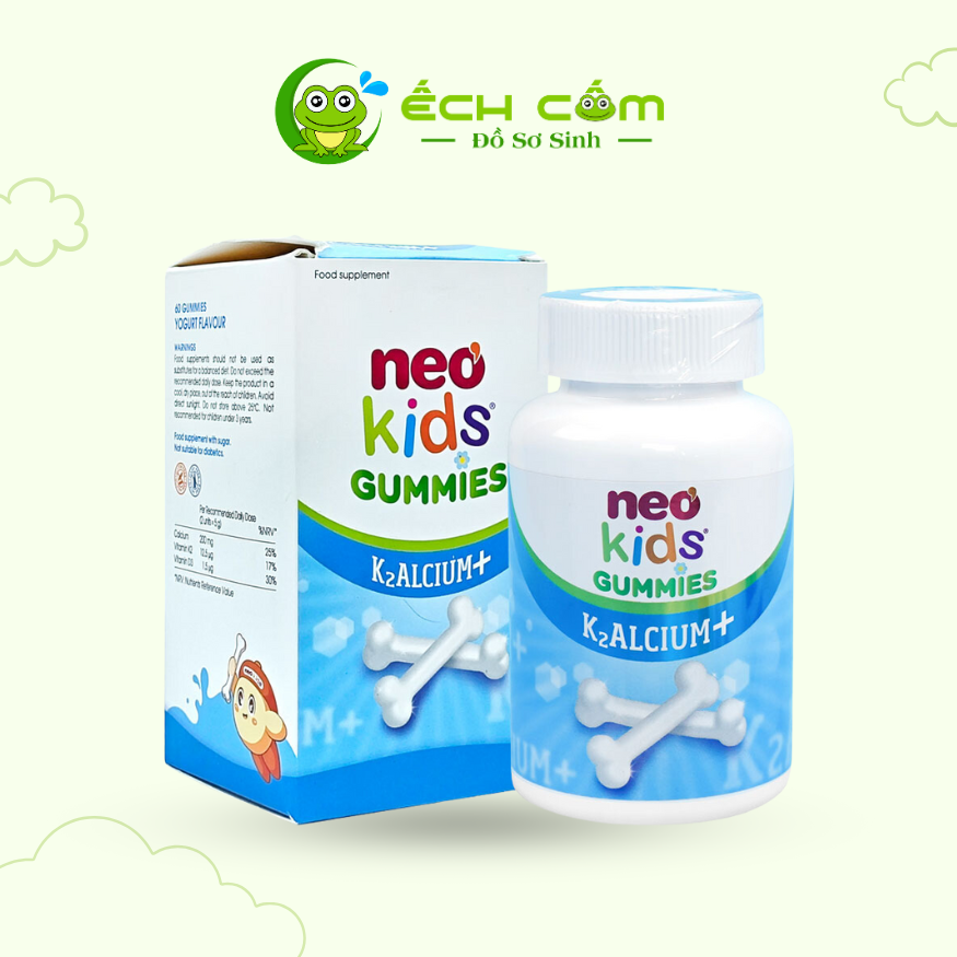 Thực phẩm bảo vệ sức khoẻ NEO KIDS GUMMIES K2ALCIUM+