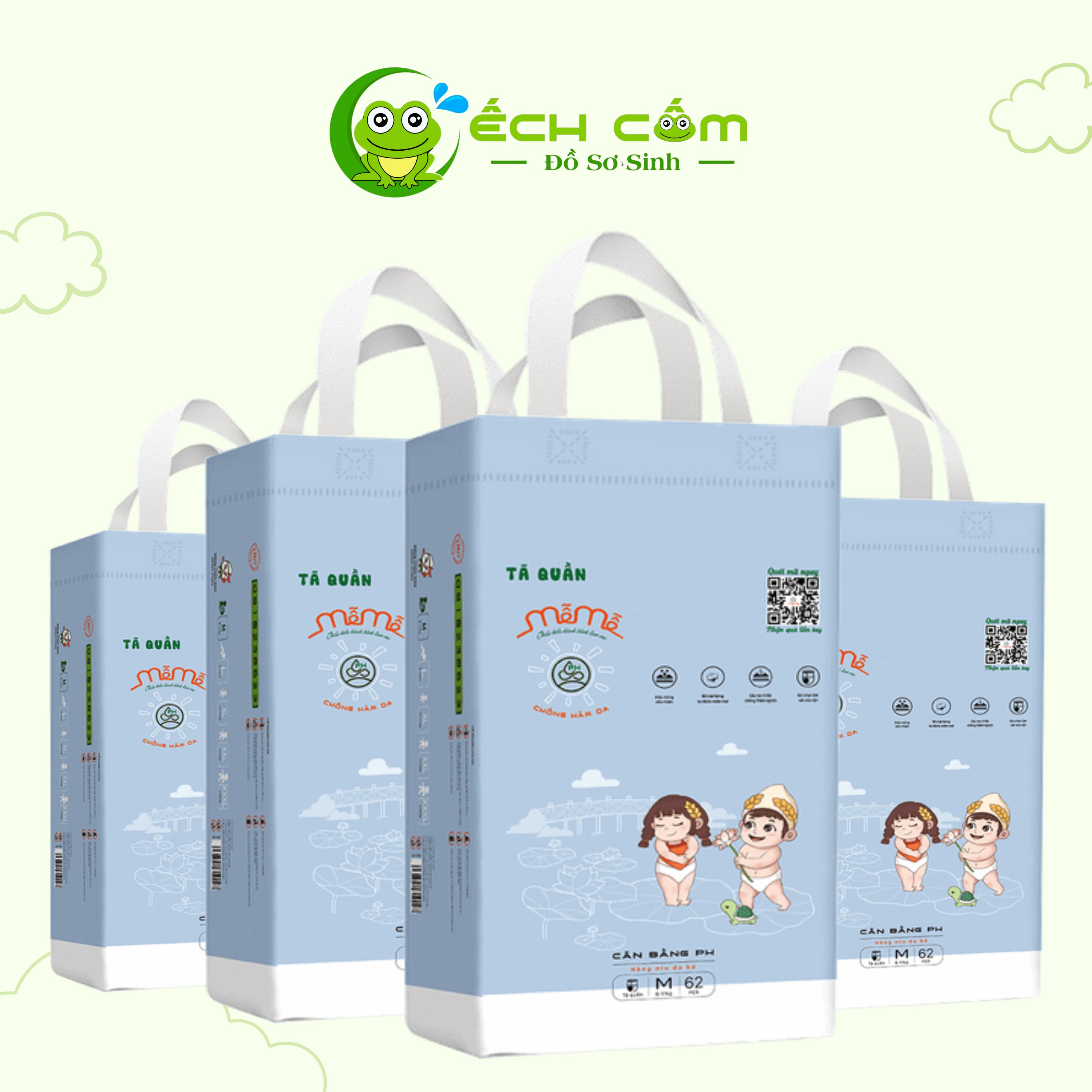 Bỉm Mễ Mễ M Quần