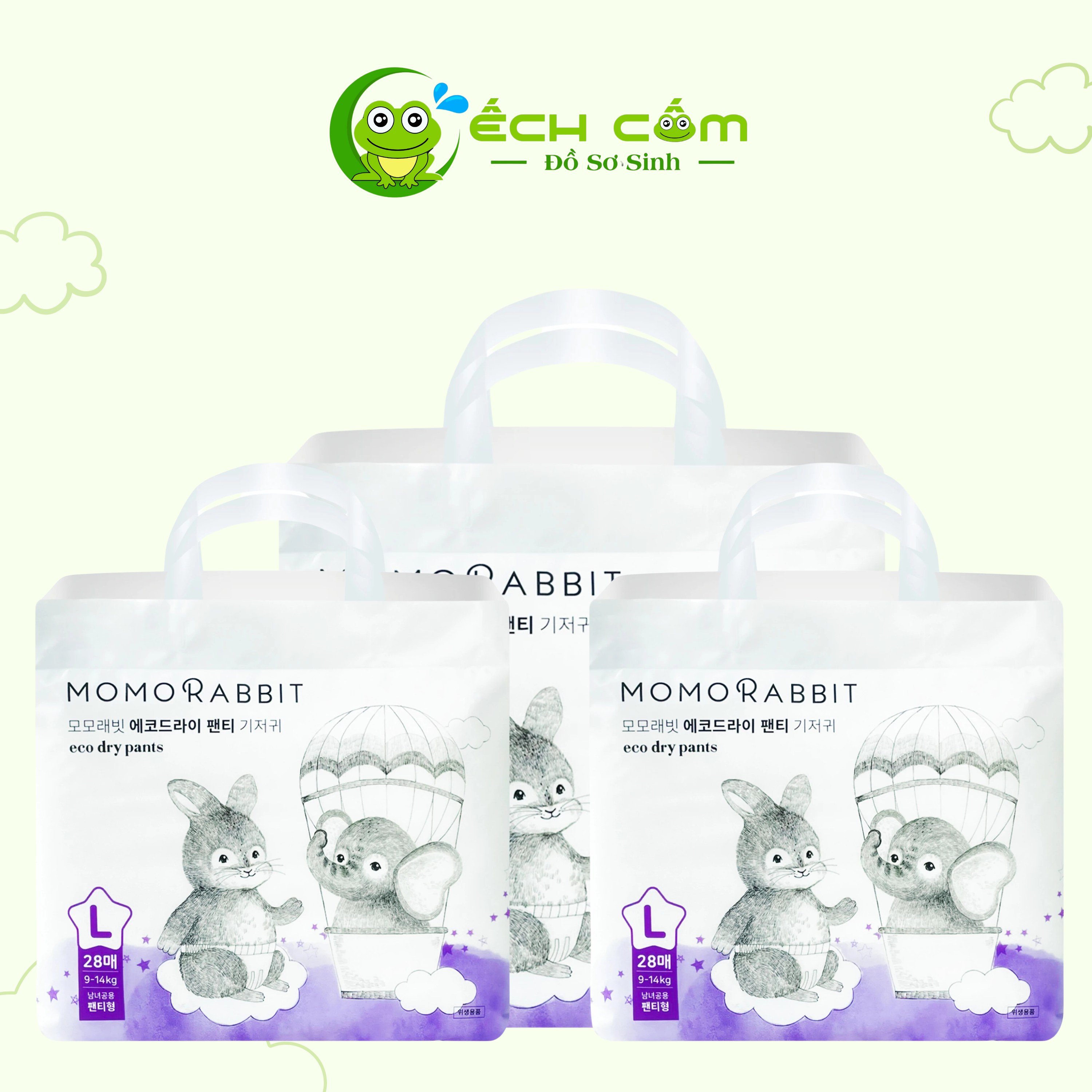 Bỉm Momo Rabbit  L Quần Đêm