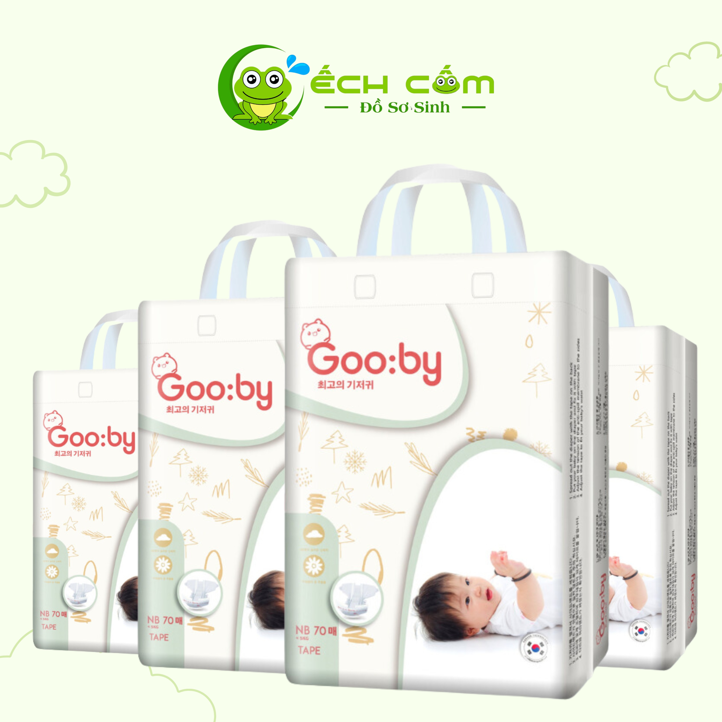 Bỉm Goo By Size NB