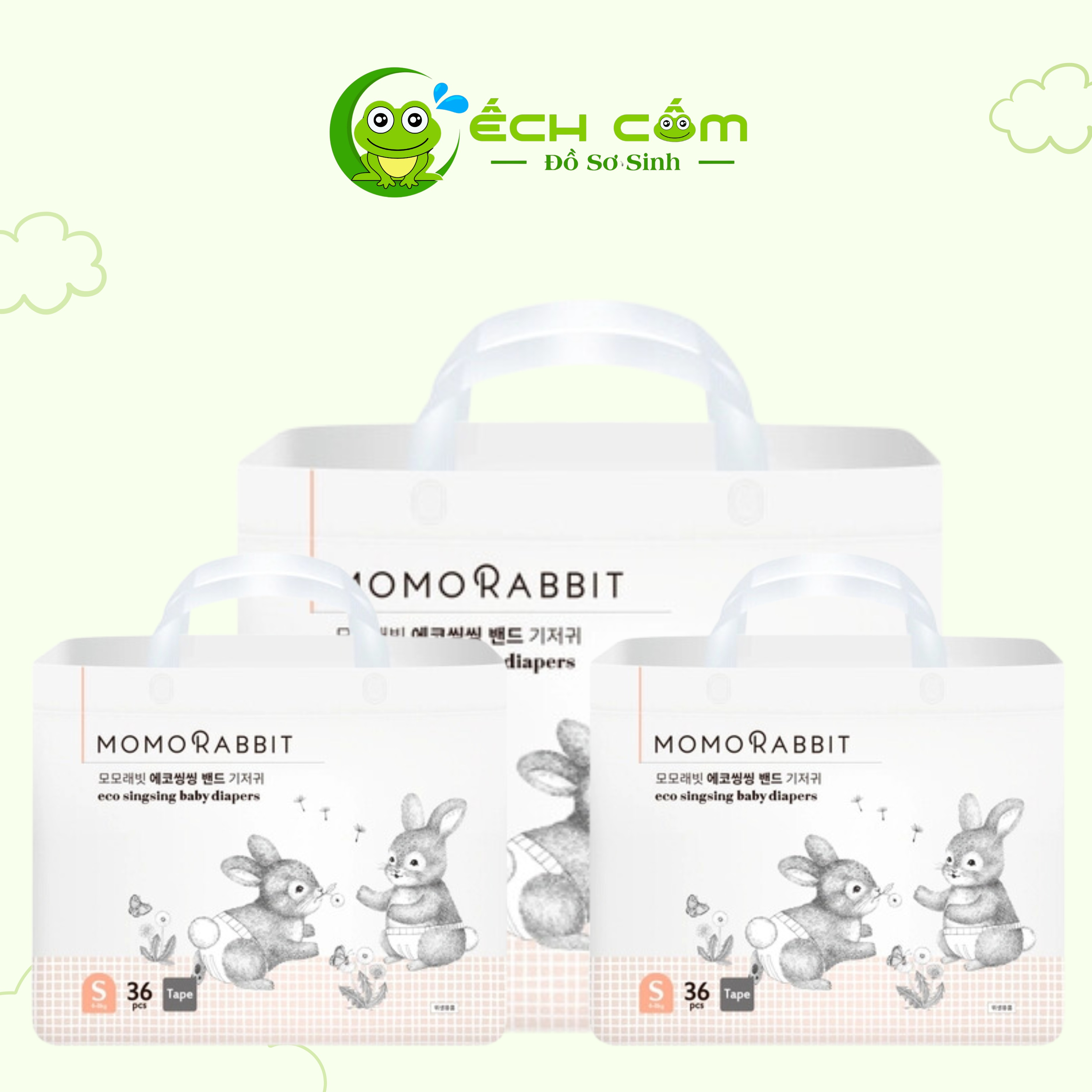 Bỉm Momo Rabbit Size S36