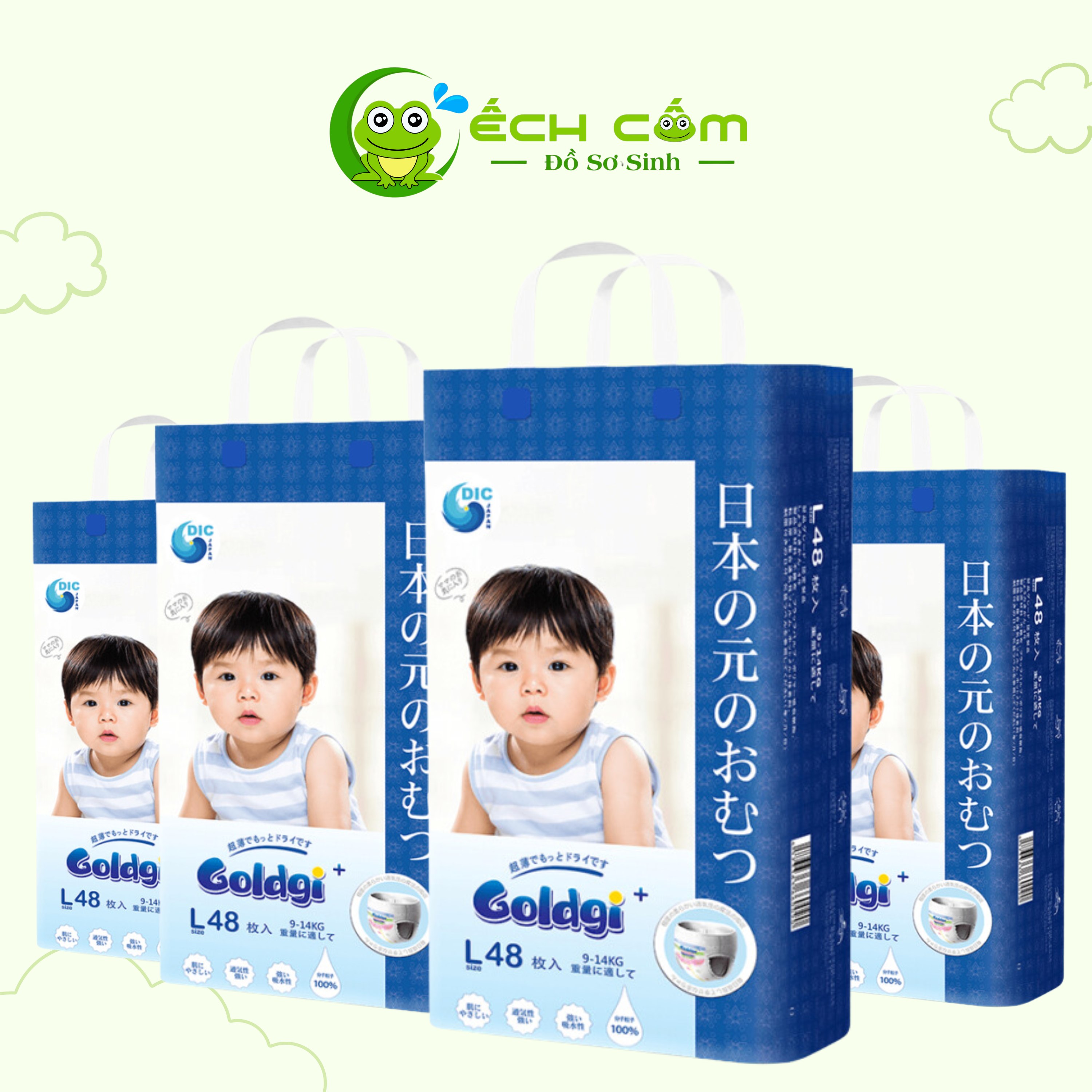Bỉm goldgi L48 quần