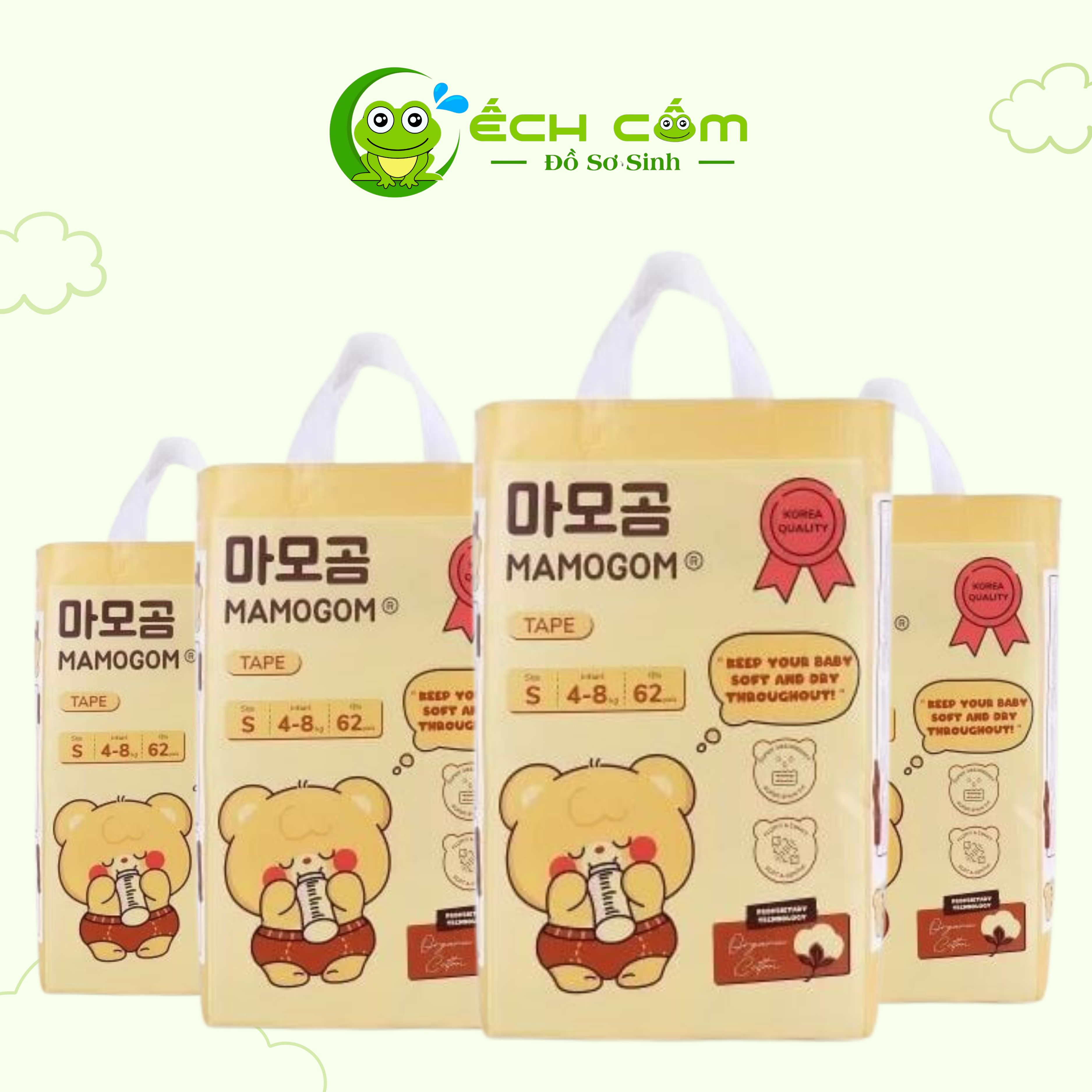Bỉm Mamogom size S 62