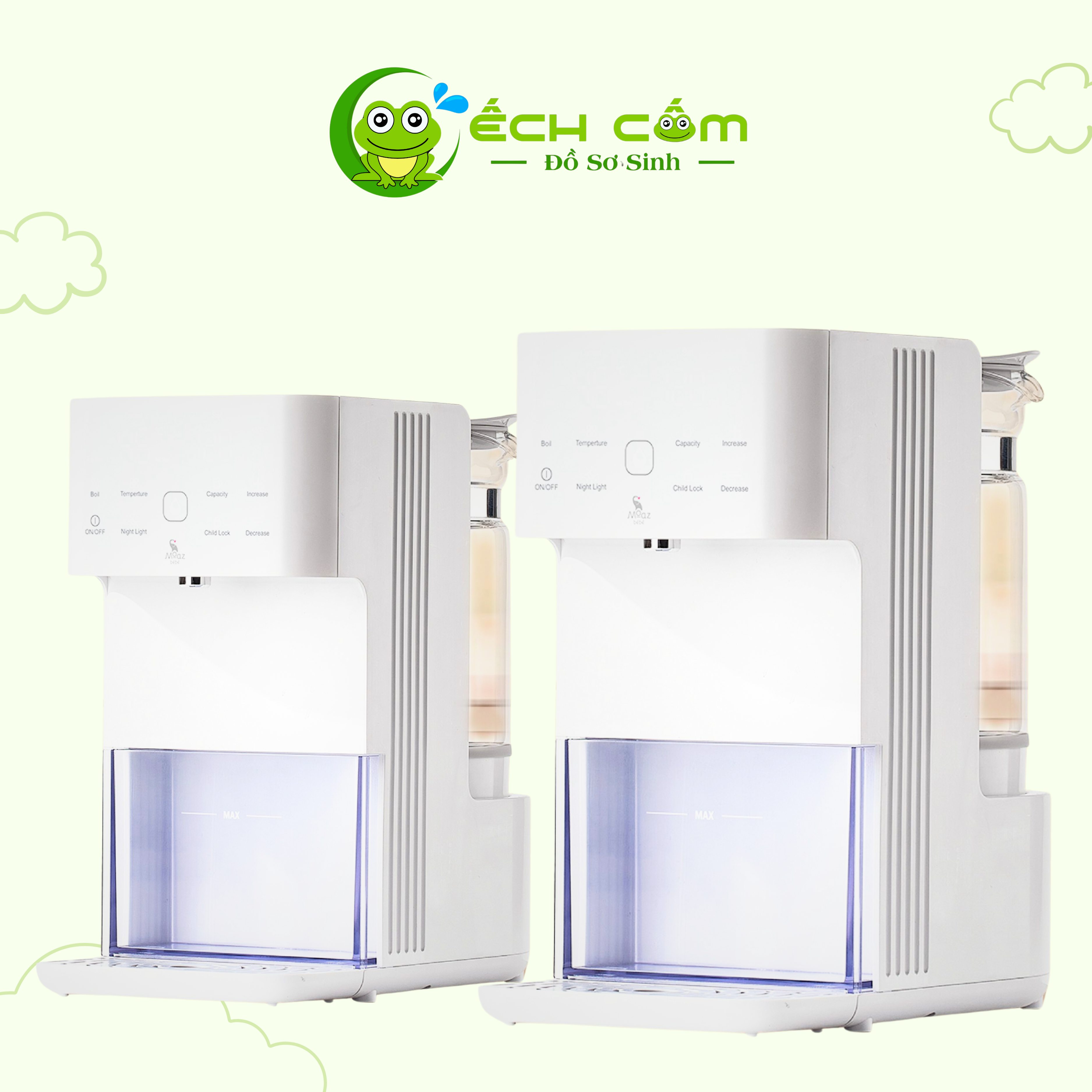 Bình đun hâm nước pha sữa thông minh MB - 071