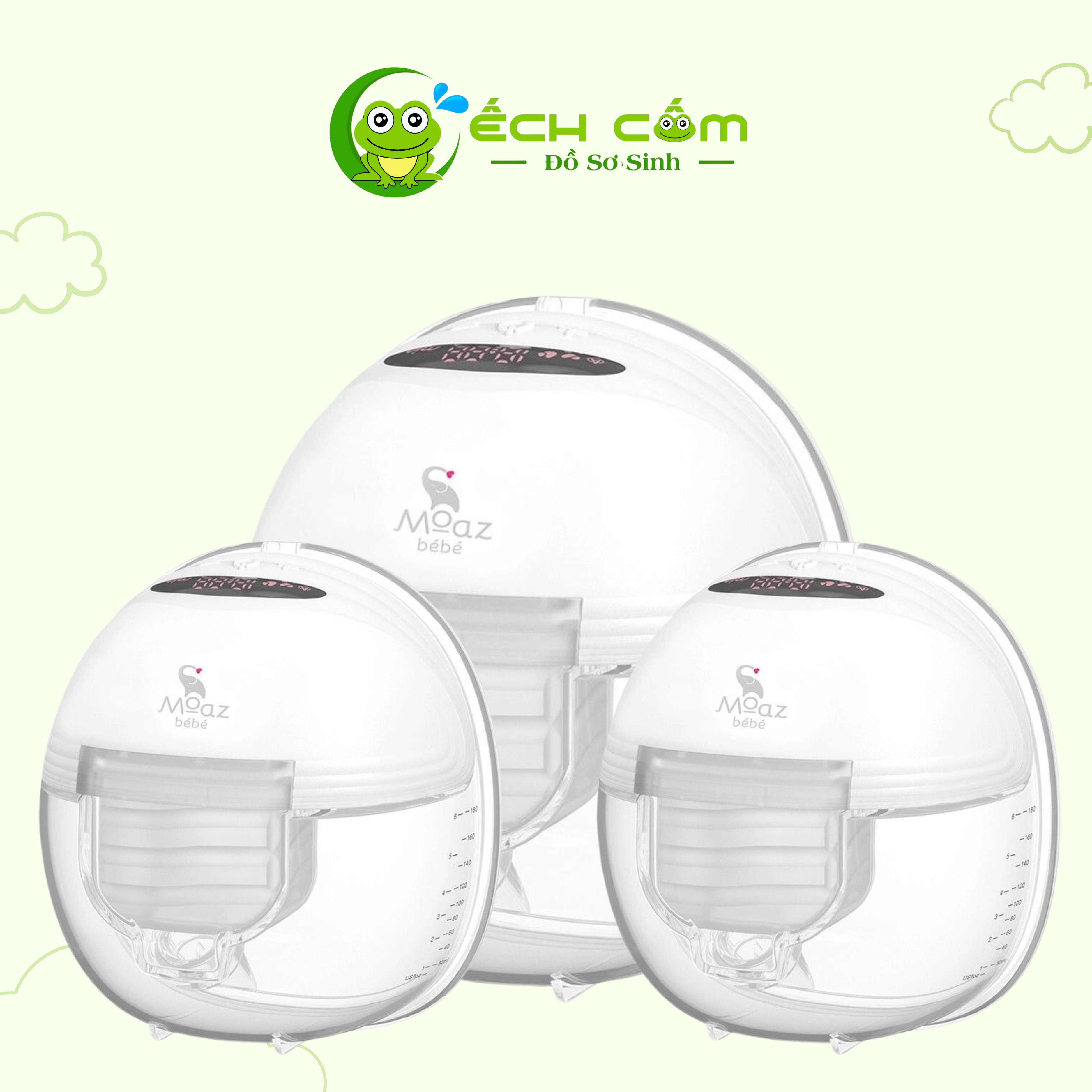 Máy hút sữa không dây moaz bebe MB – 052 một bên