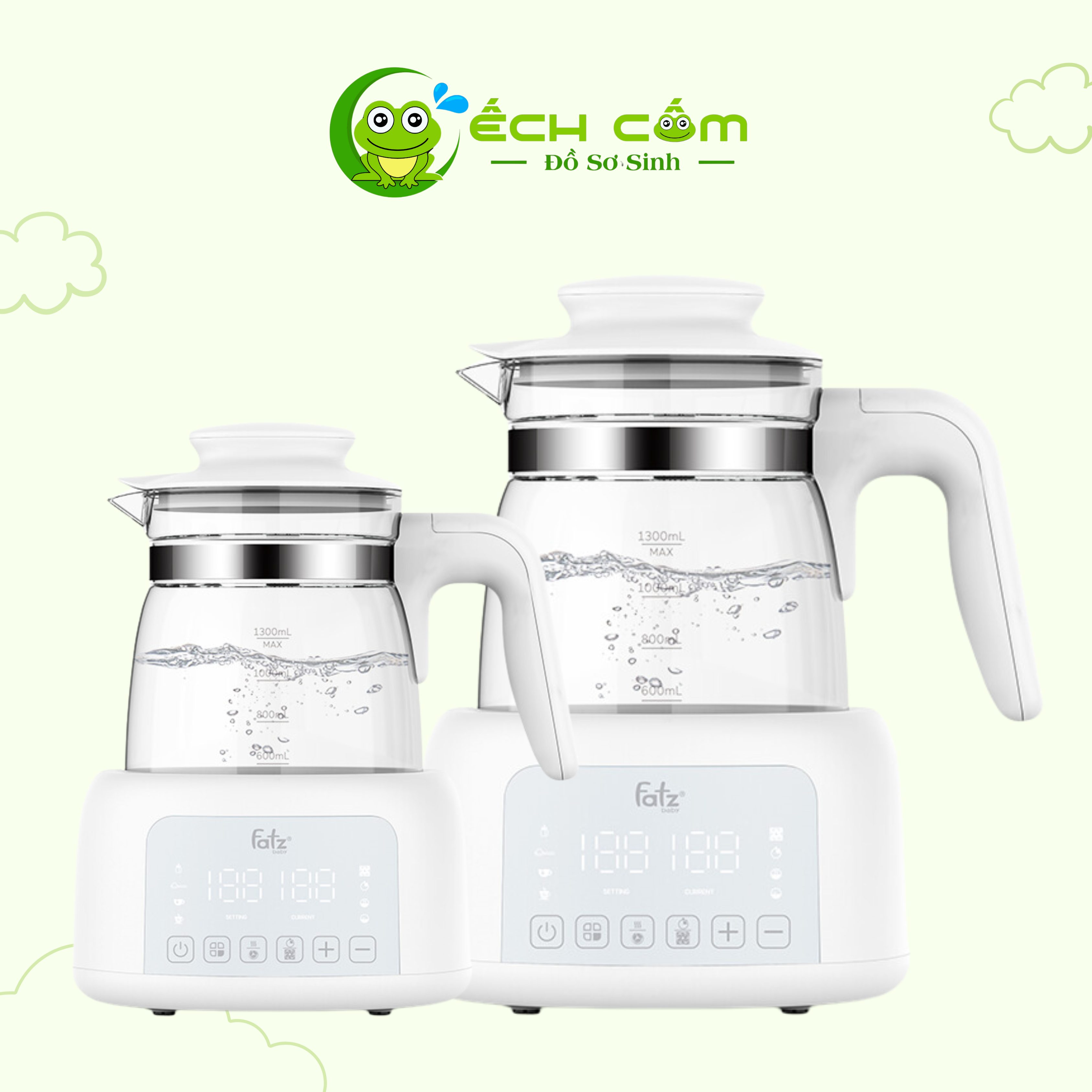 Máy đun và hâm nước pha sữa điện tử - Quick 12 plus, FB3504HB