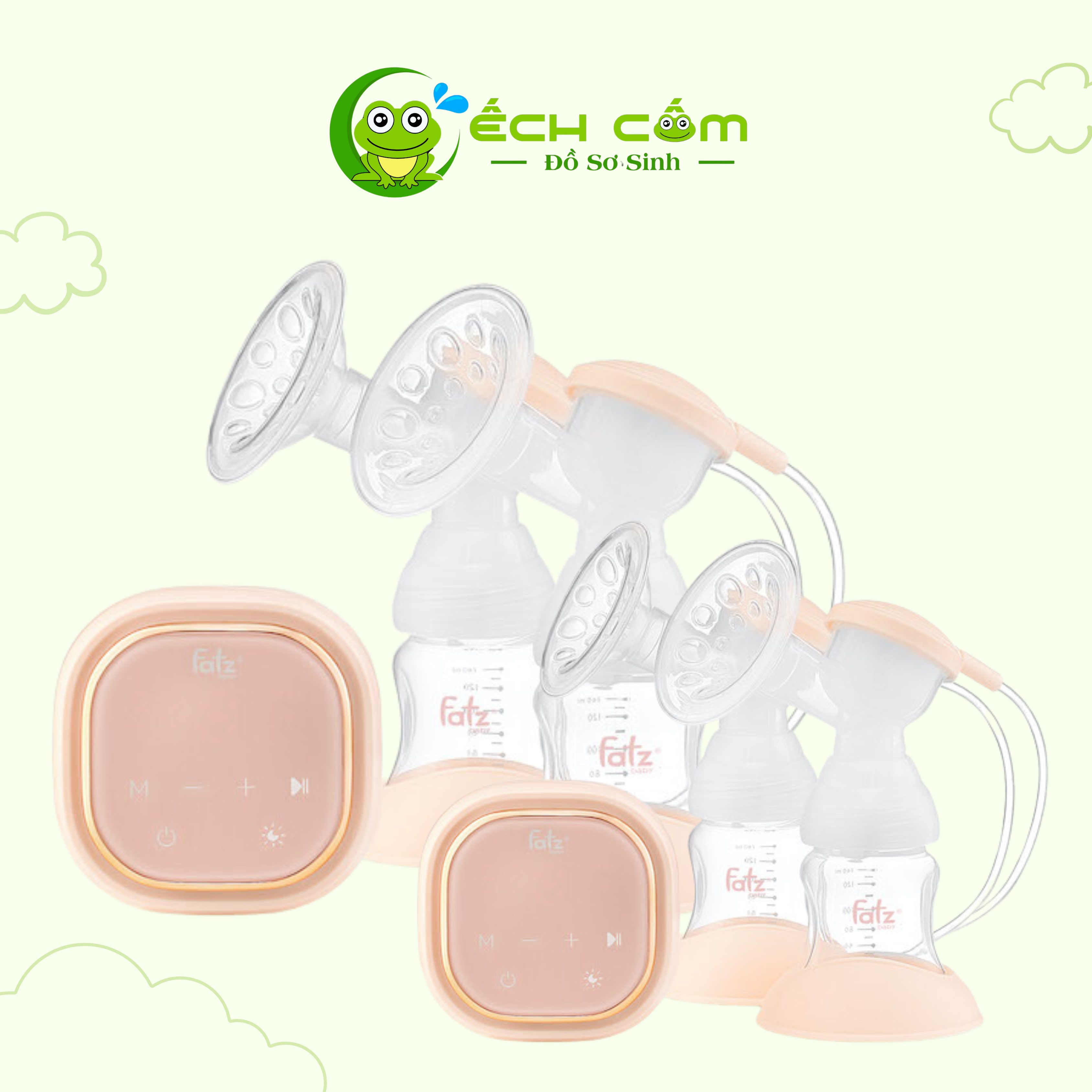 máy hút sữa điện đôi fatz resonance 3