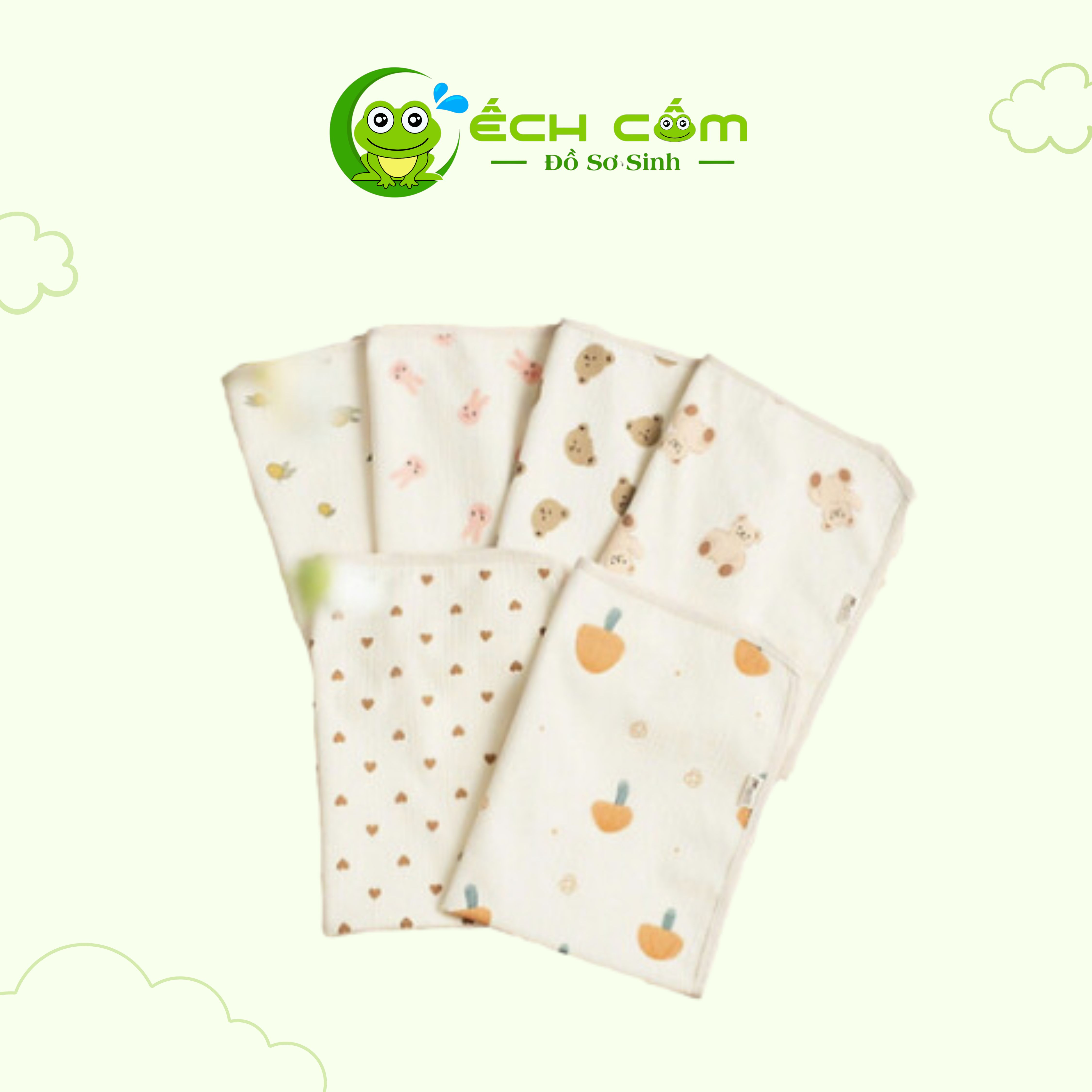 Lót Chống thấm  xô Muslin Molli