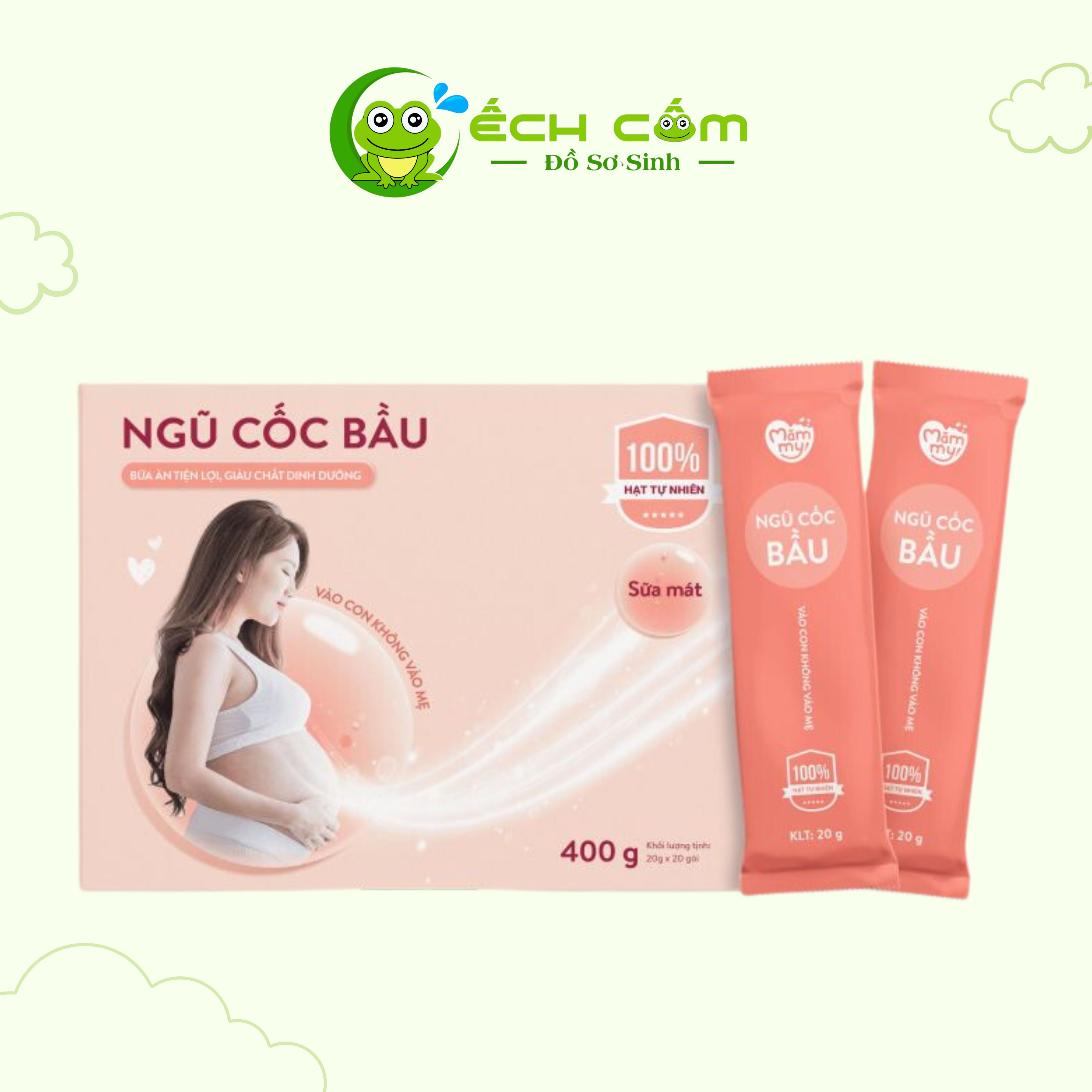 Bột Ngũ Cốc bầu 400 g Măm my