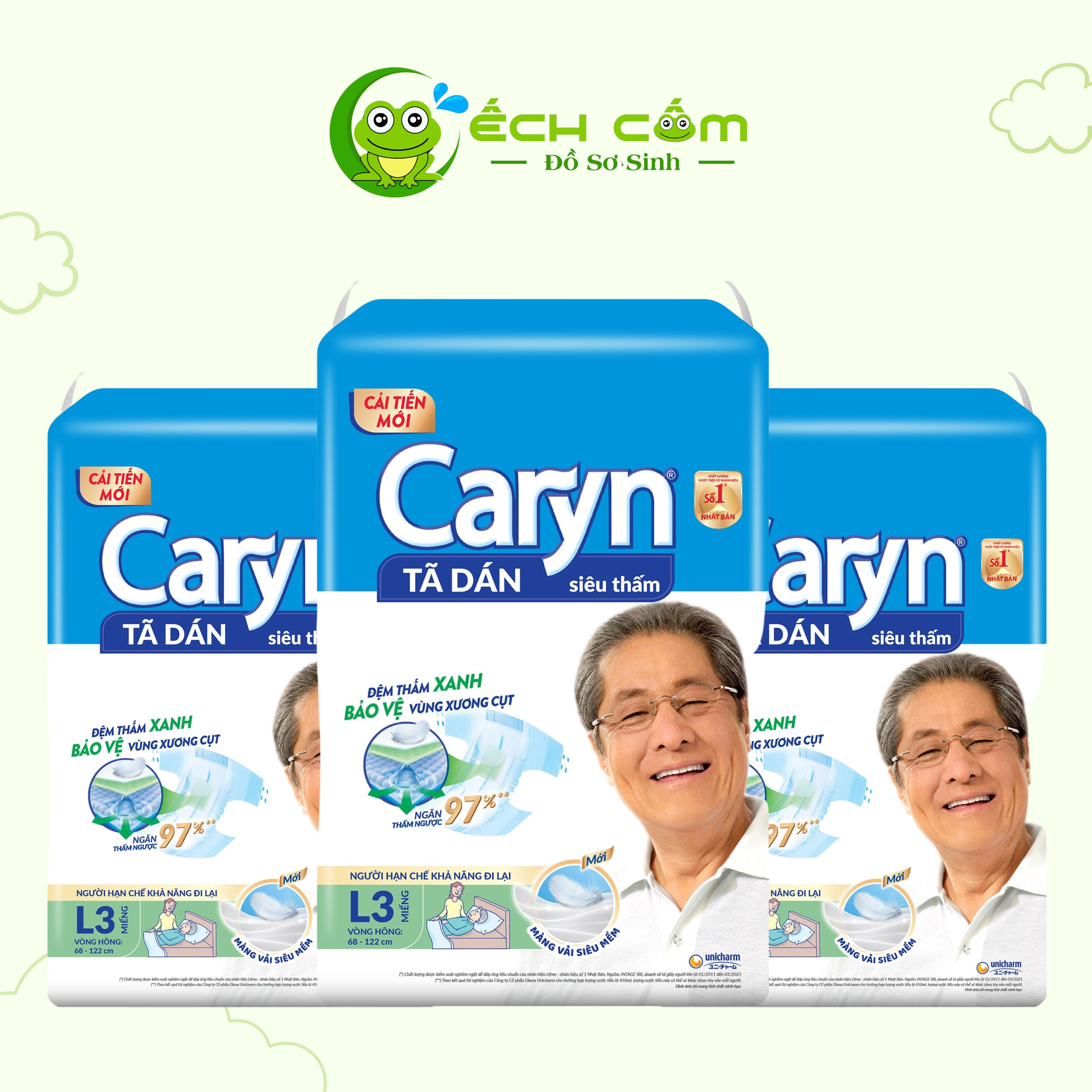 TNL Caryn Tã dán L3 - 2504F