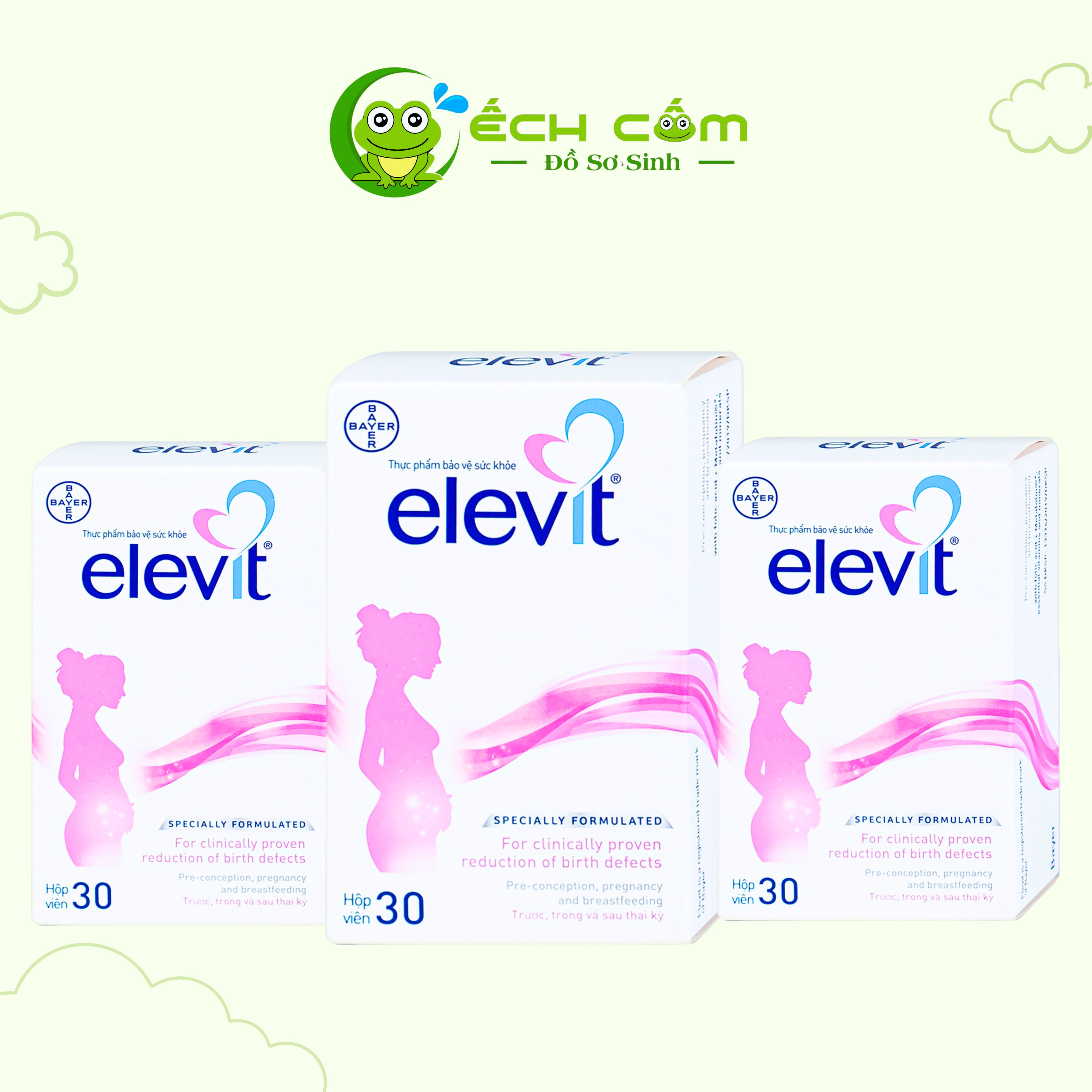 Elevit bầu Hộp  30v