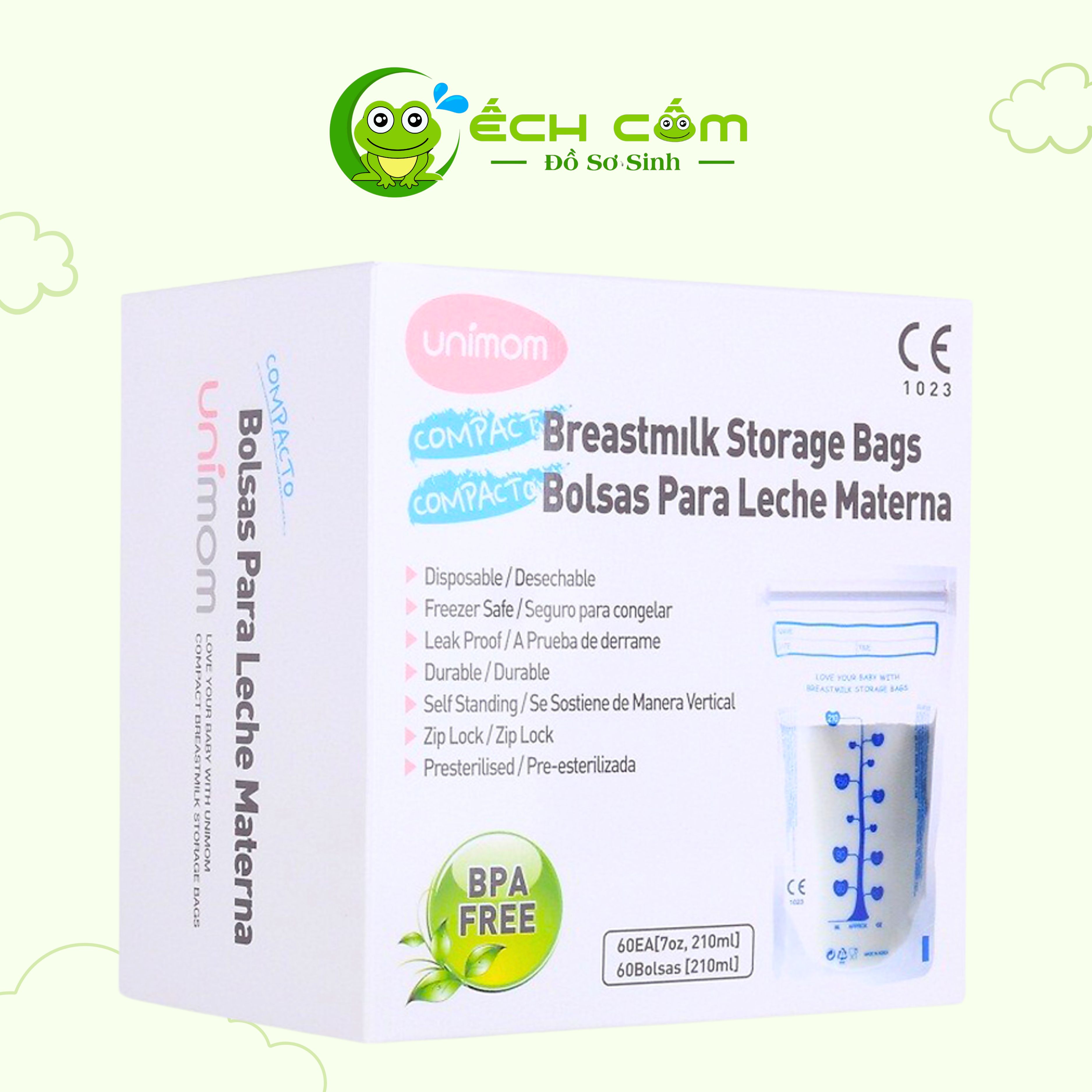 trữ sữa unimom 60 túi-UM870183