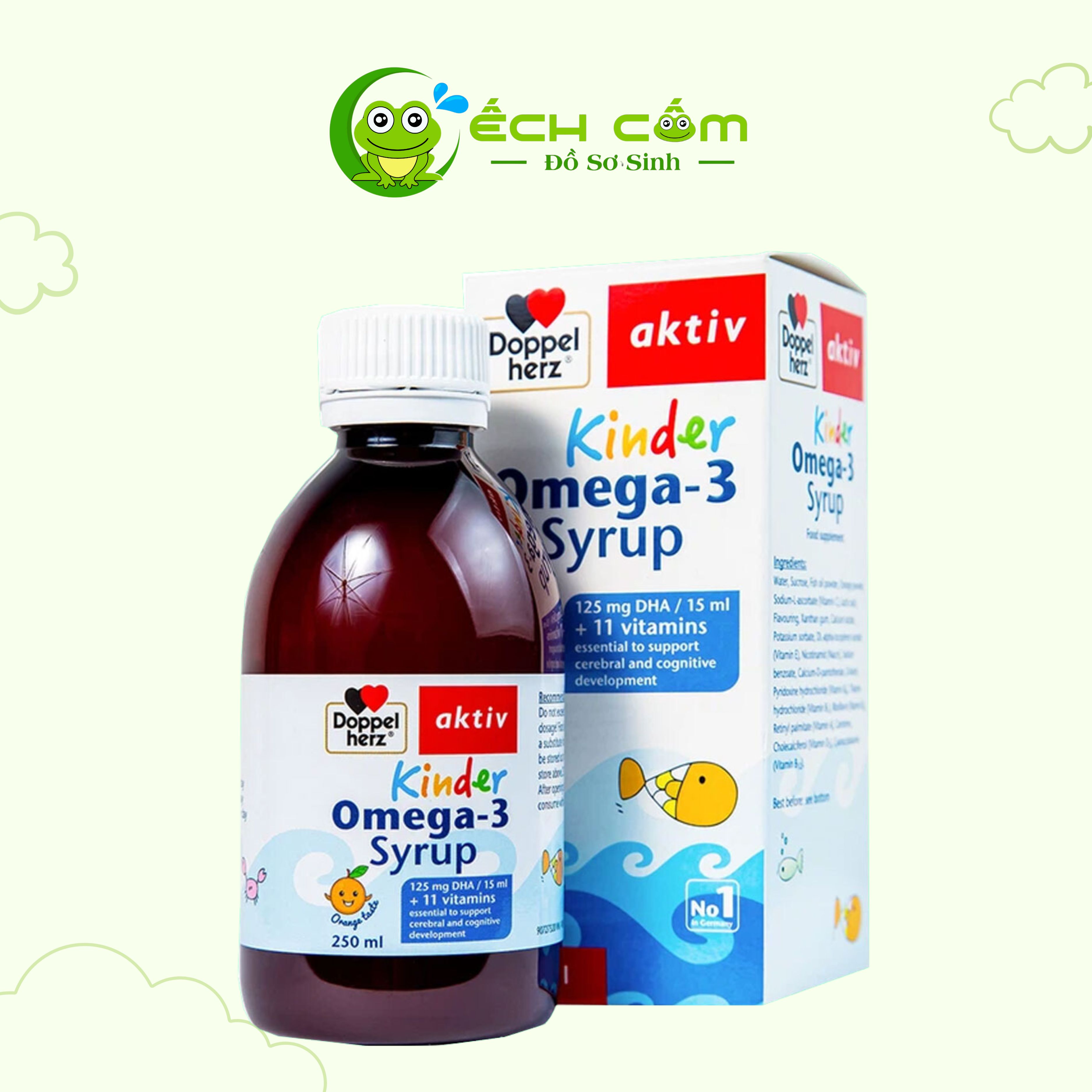 Doppelherz Aktiv Kinder Omega-3 Syrup