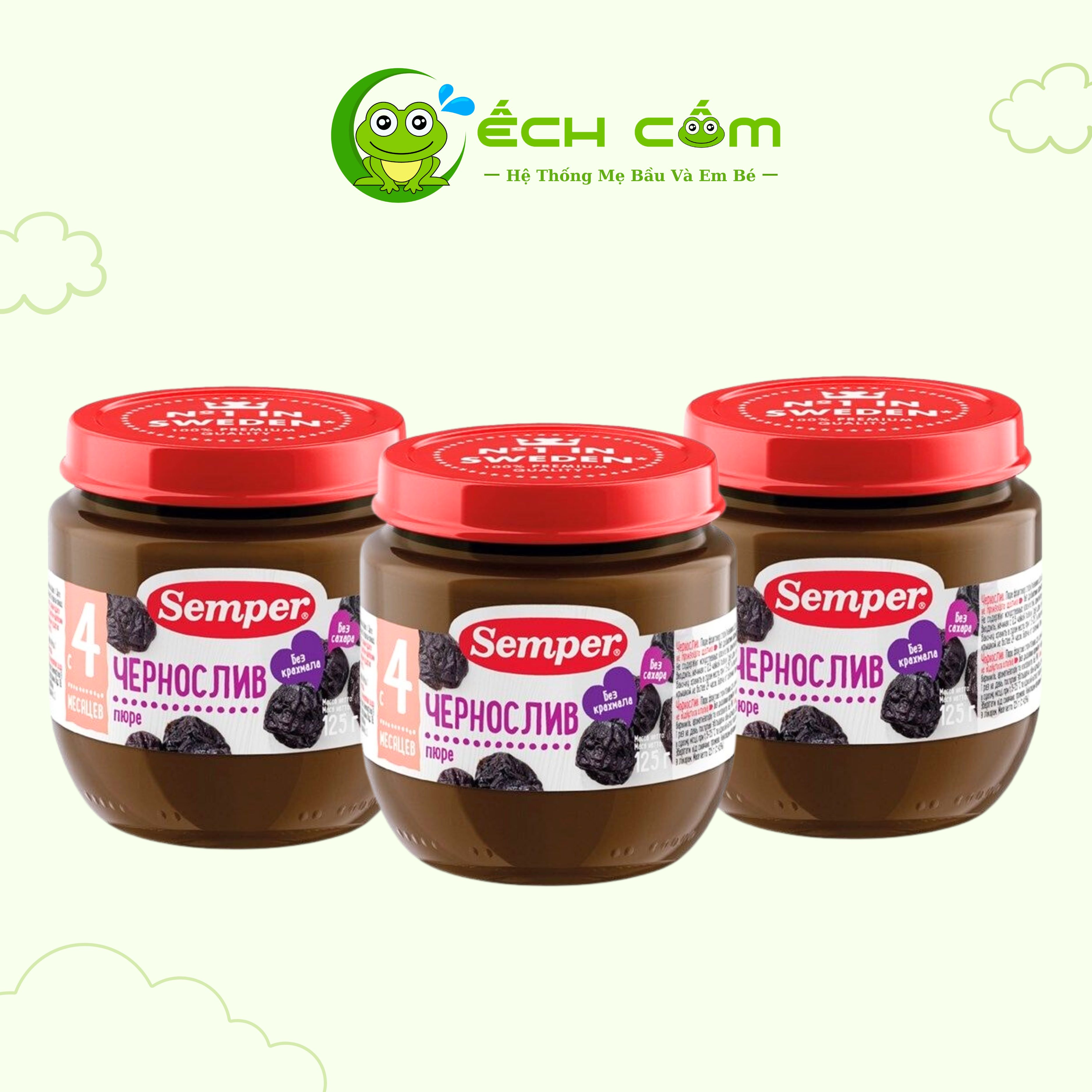 Mận Đen Nghiền  Semper 80g