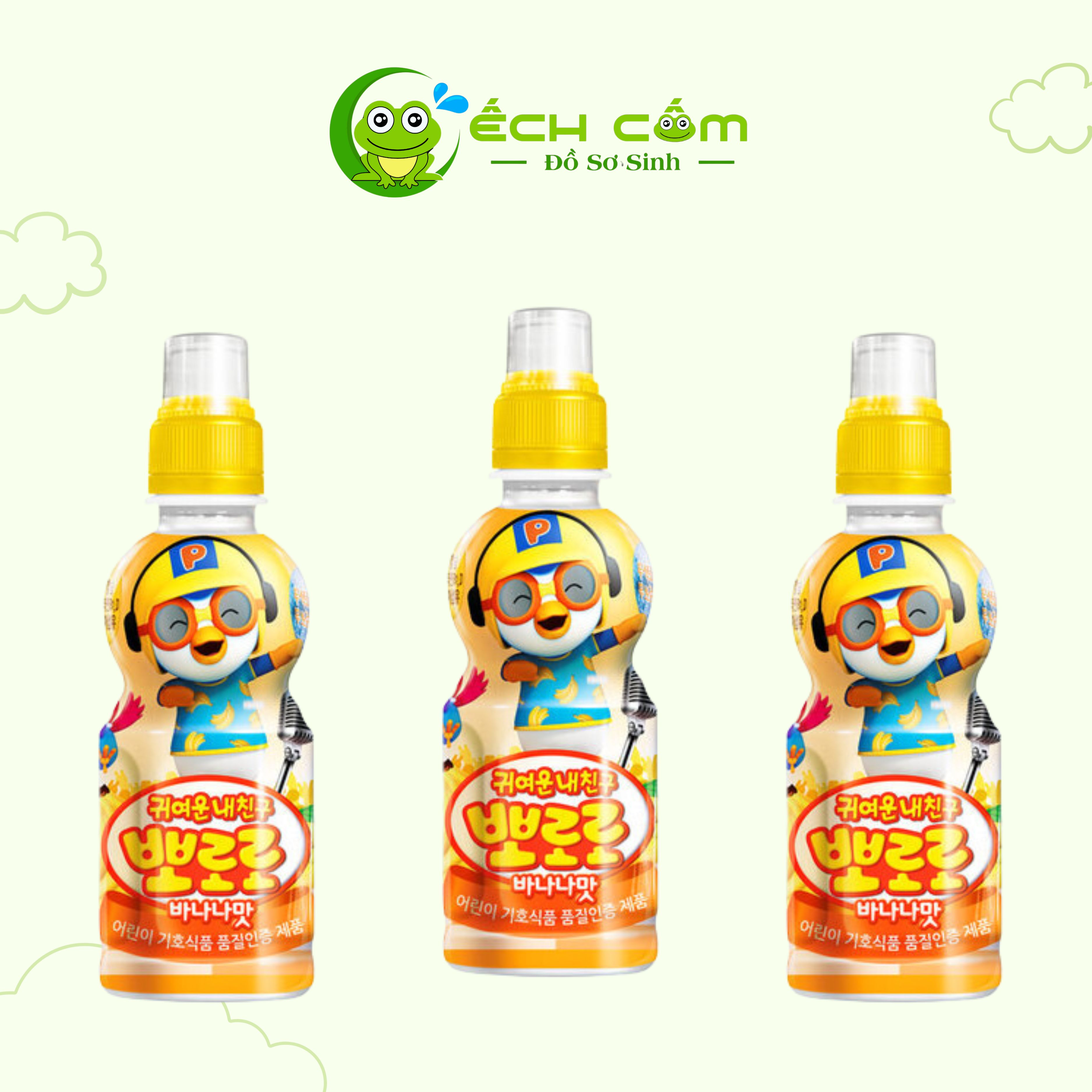 Nước hồng sâm Pororo vị Chuối 235ml