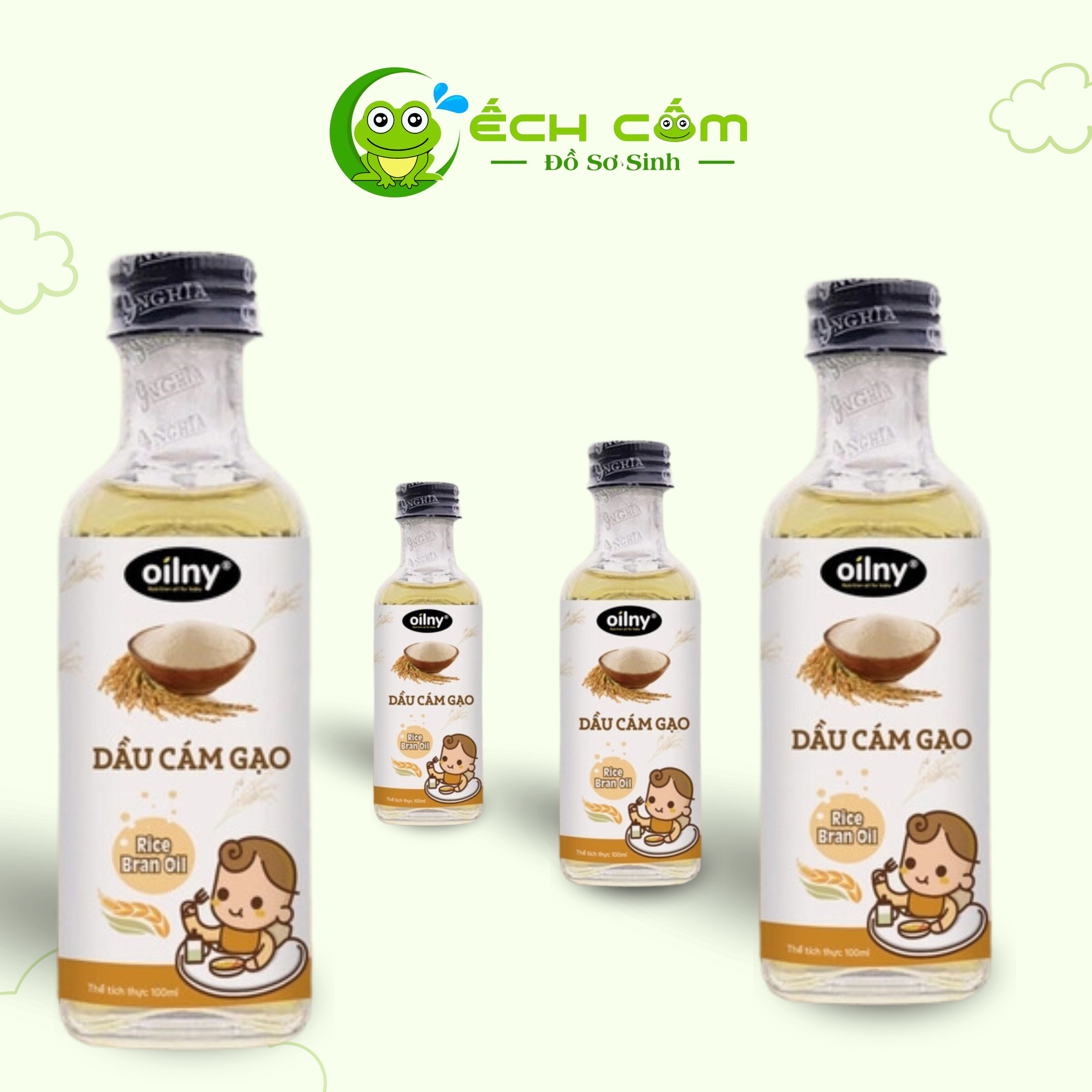 Dầu Cám Gạo  nguyên Chất 100 ml ( 9 Nghĩa )