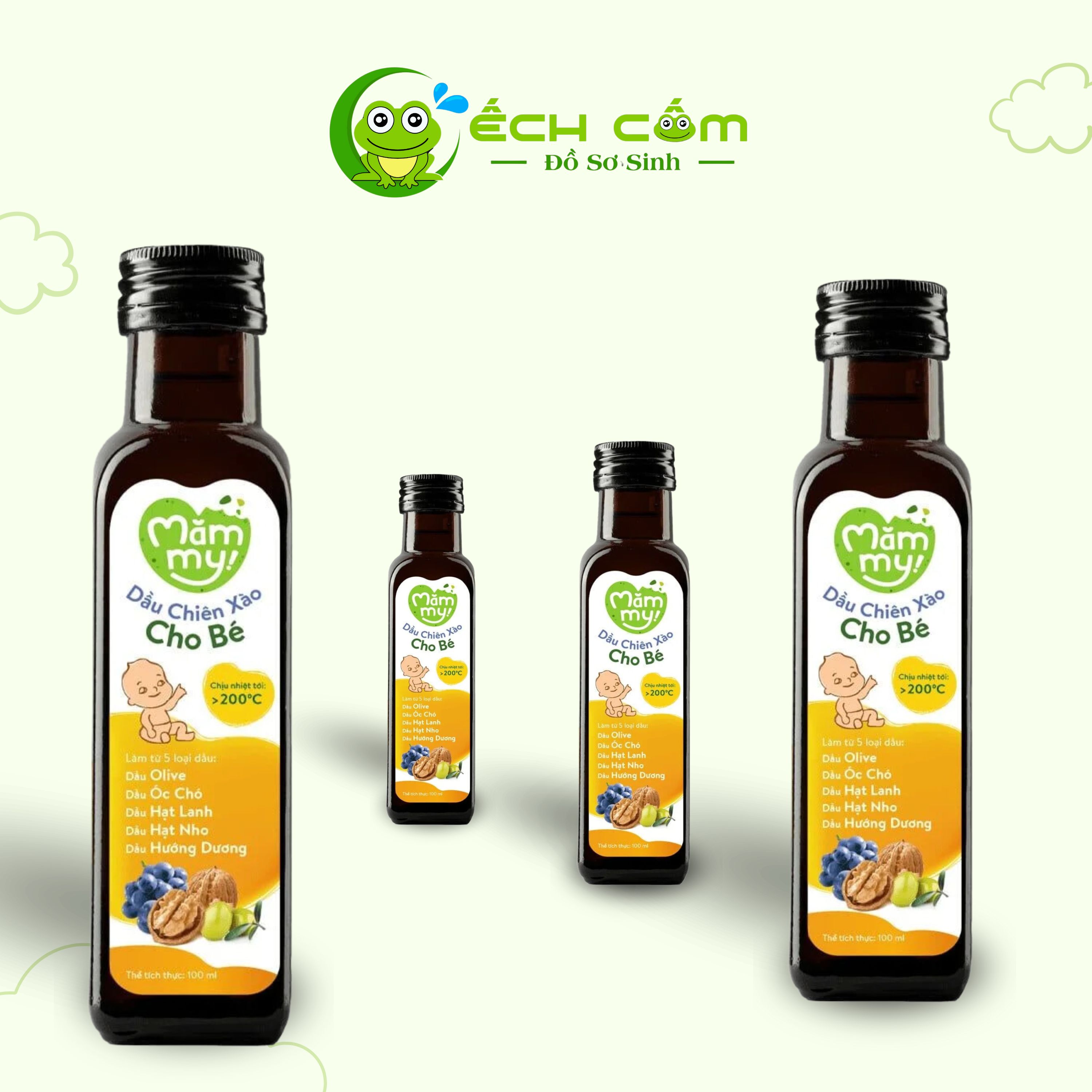 Dầu chiên xào Mămmy 100ml