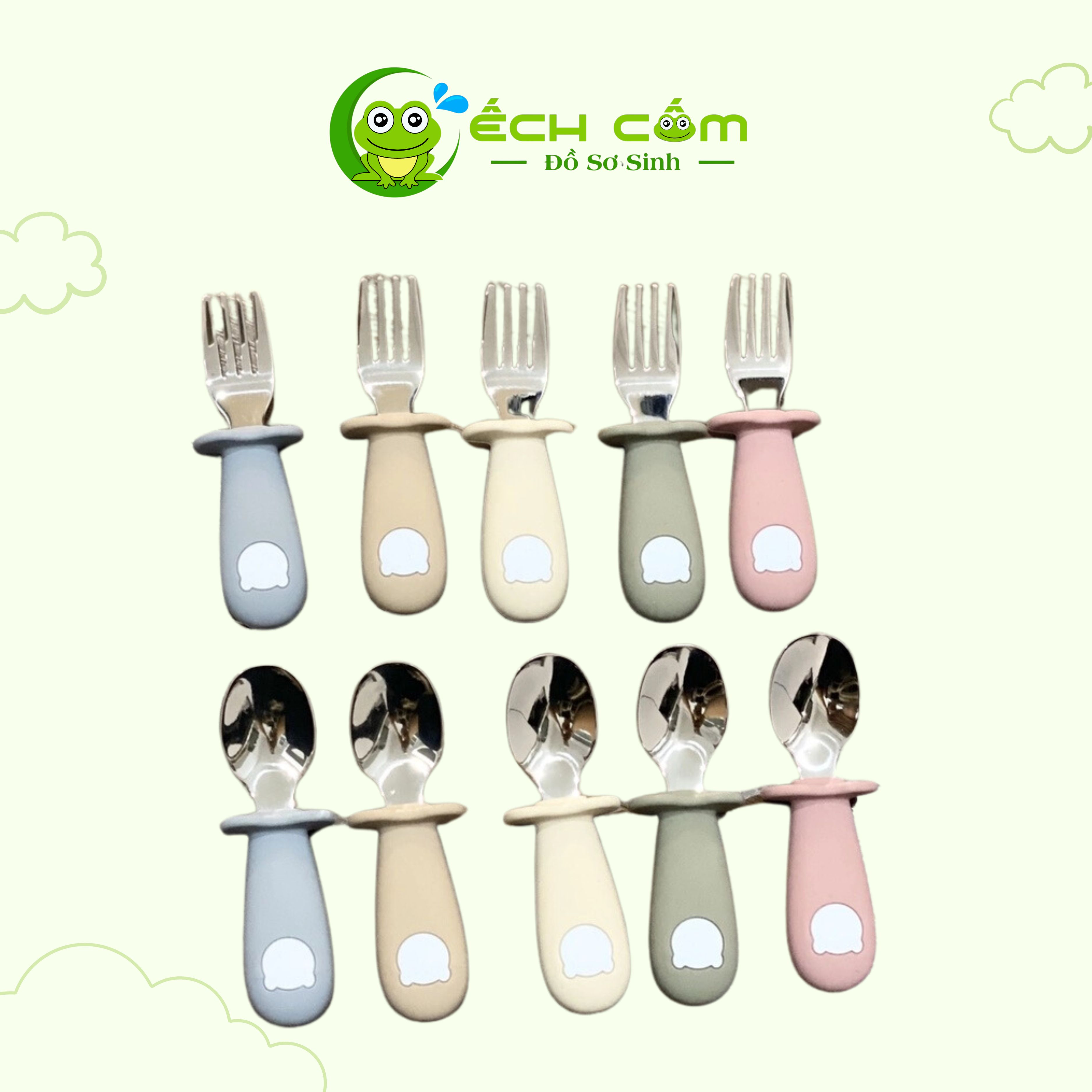 Sét thìa Dĩa Bí Ngô  Bar Rốt