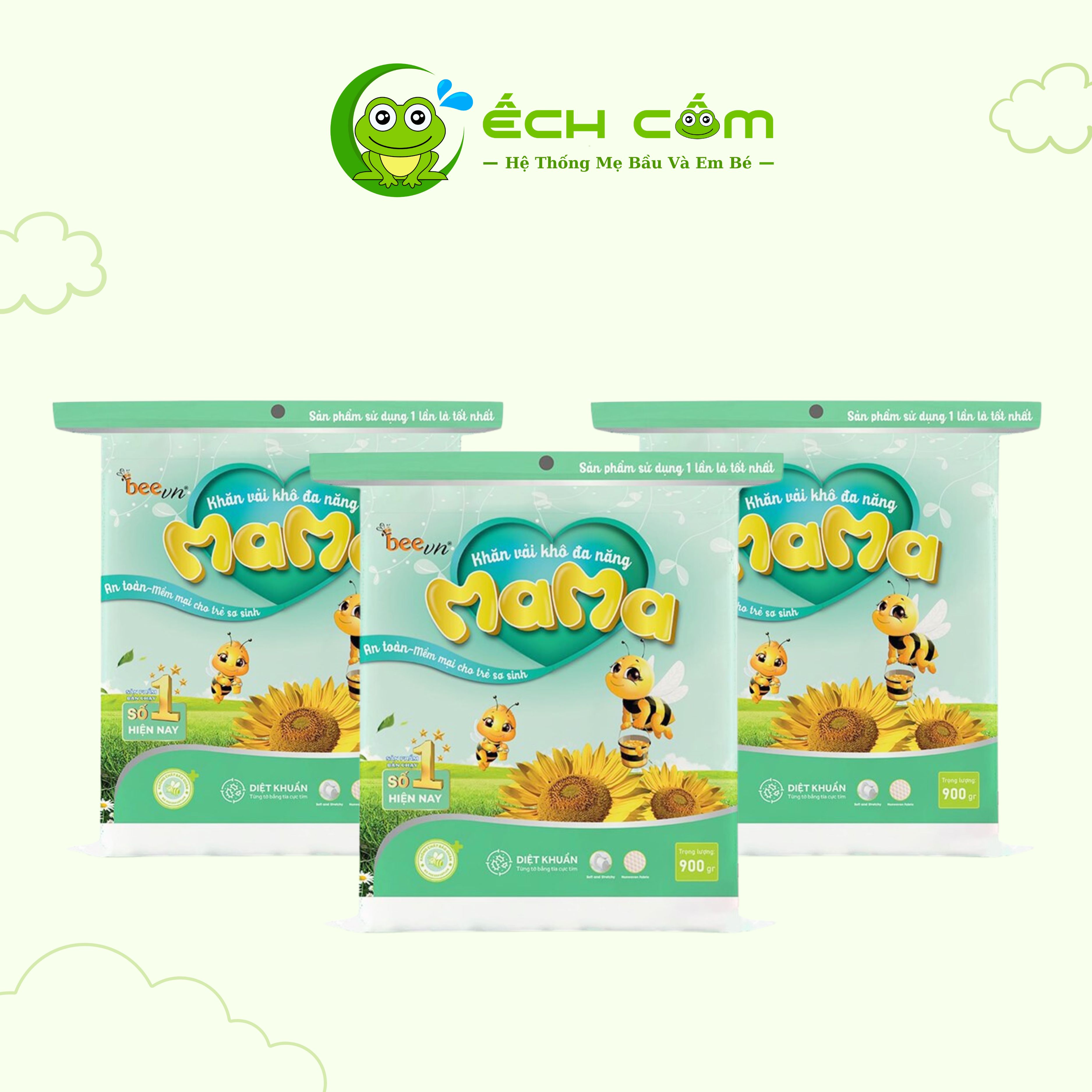 Khăn Khô Mama 900g