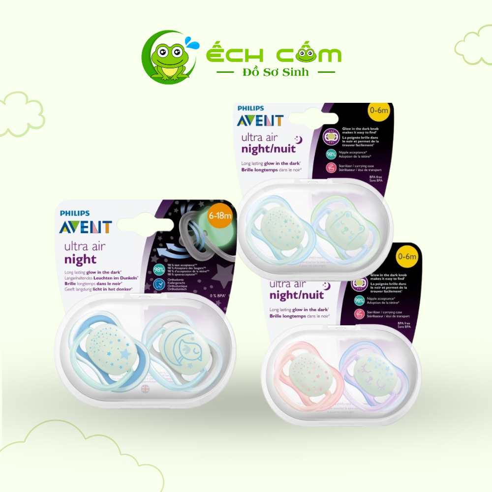 Ty Ngậm Thông khí 6 -18 Tháng  Avent