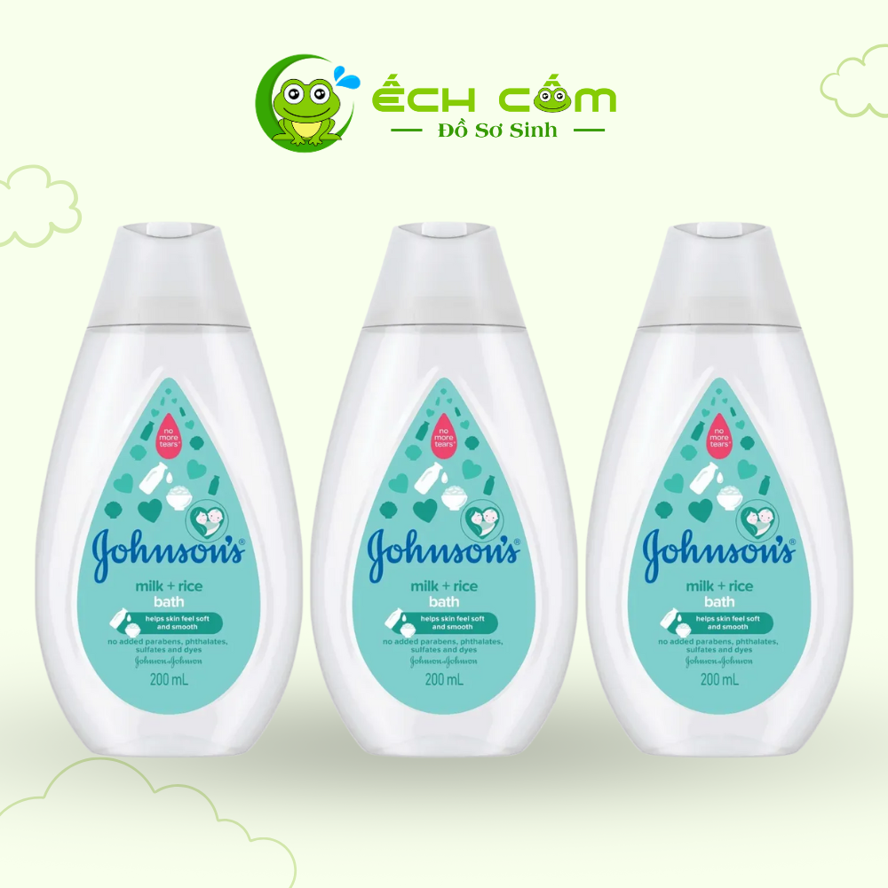 Sữa Tắm Johnson Milk +Rice 200ml
