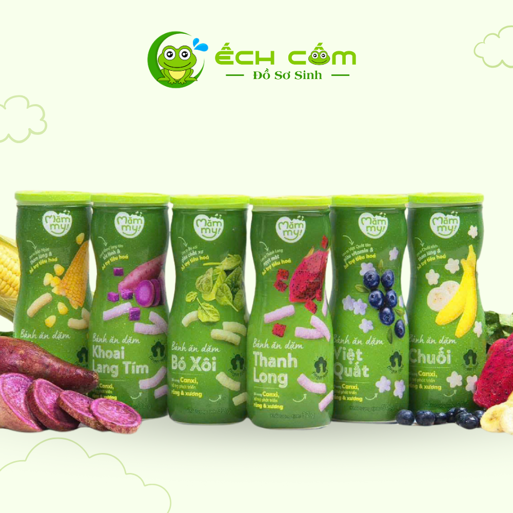 Bánh Ăn Dặm  Mammy Hũ Vị  Cải Bó Xôi