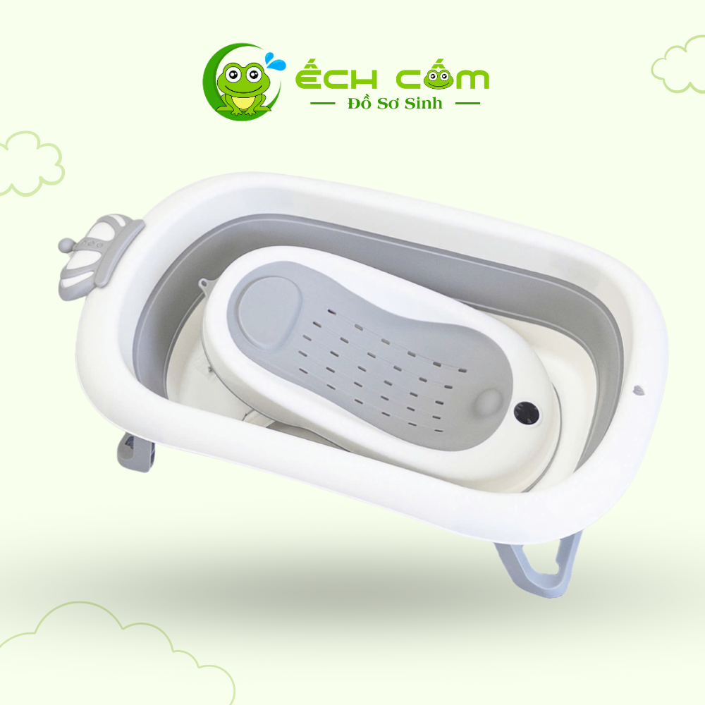 Chậu tắm kèm ghế báo nhiệt cao cấp Holla HL - 03239