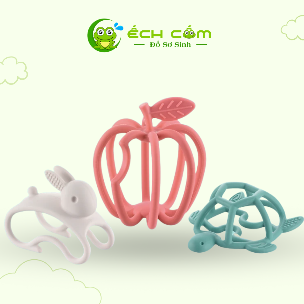 Gặm Nướu Đồ Chơi Silicone Richell ( Thỏ Con)