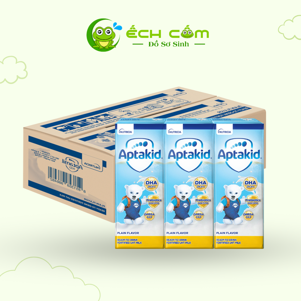 Sữa Nước Aptamil Kid 180 ml ( lốc 3 Hộp  )