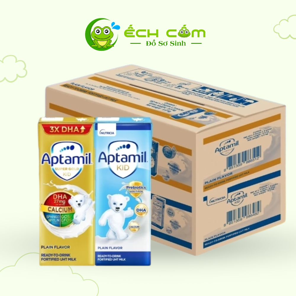 Sữa Nước Aptamil Super Gold Kid 180ml ( Lốc 3Hộp )