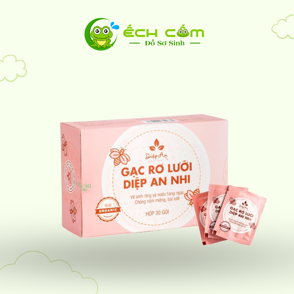 Gạc Rơ Lưỡi Diệp An Nhi ( hộp 10 gói)